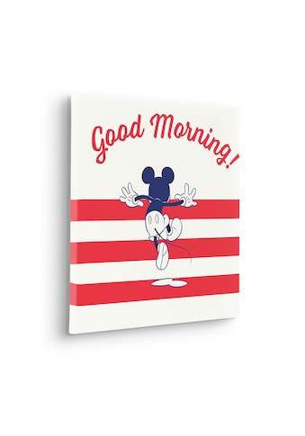 Leinwandbild »Mickey Good Morning«, (1 St.)