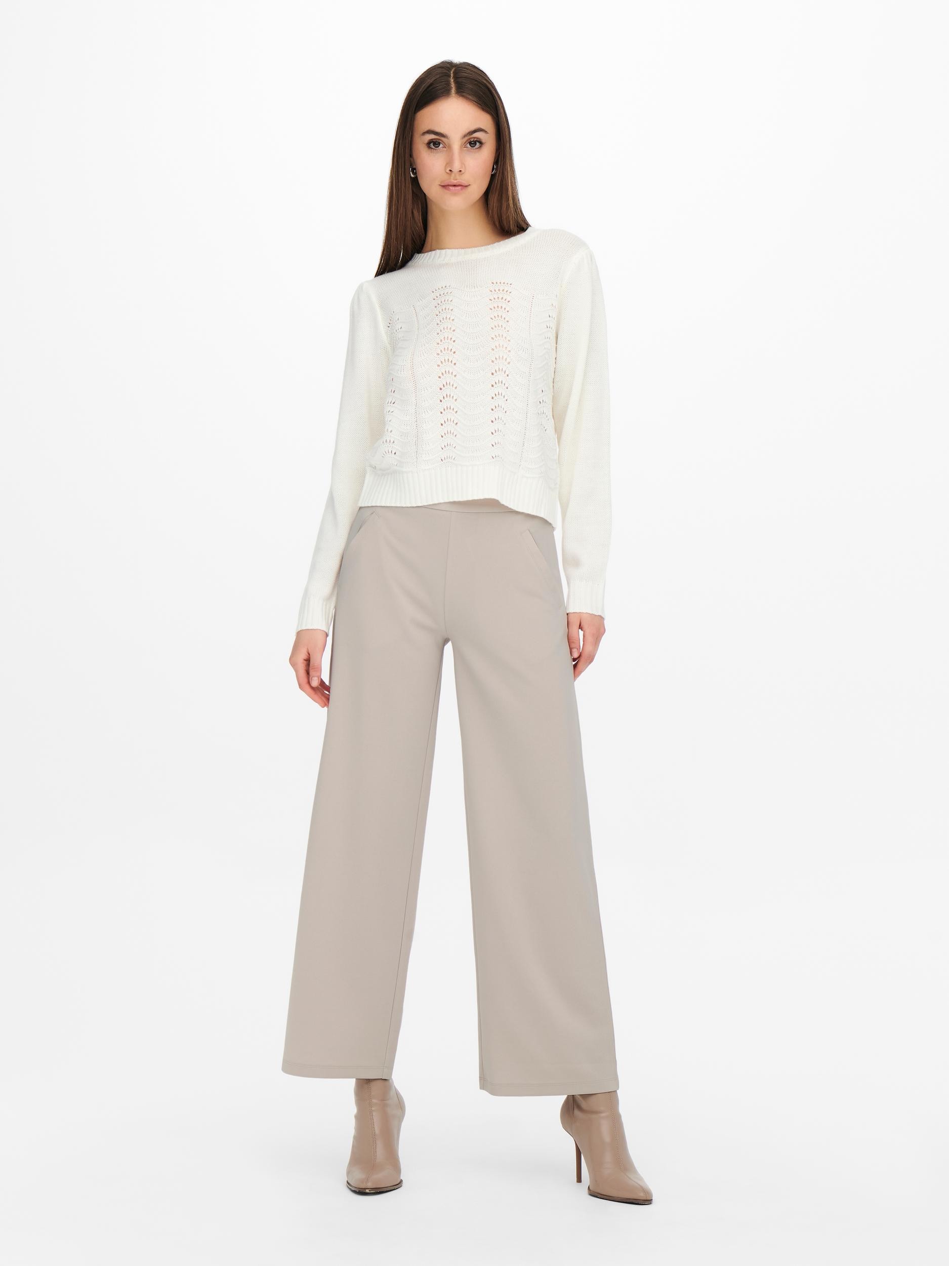 JDY Schlupfhose »JDYLOUISVILLE CATIA WIDE PANT JRS NOOS«, hinten mit elastischem Bündchen