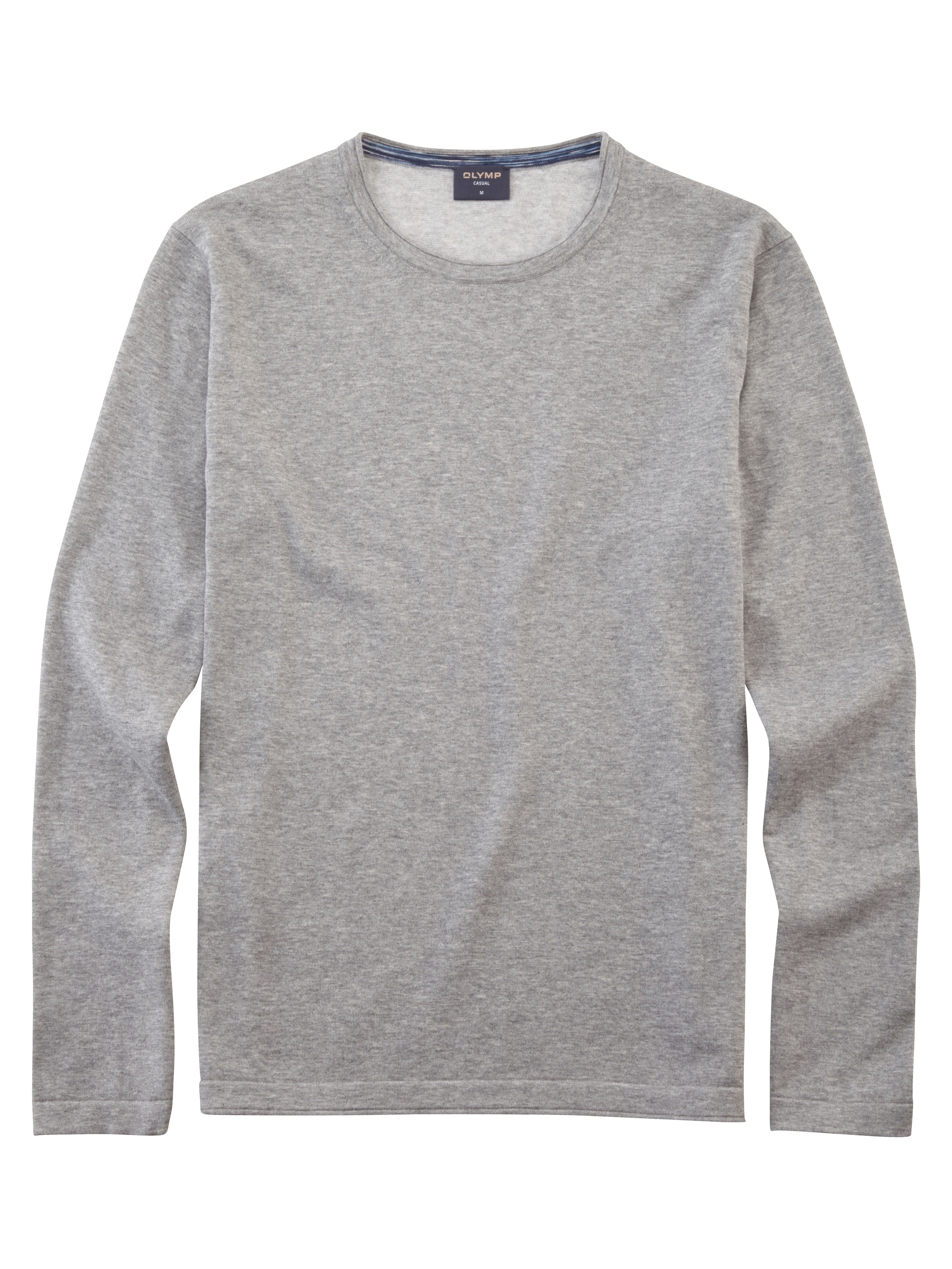 OLYMP Rundhalspullover »OLYMP Strick Casual«, Crew Neck