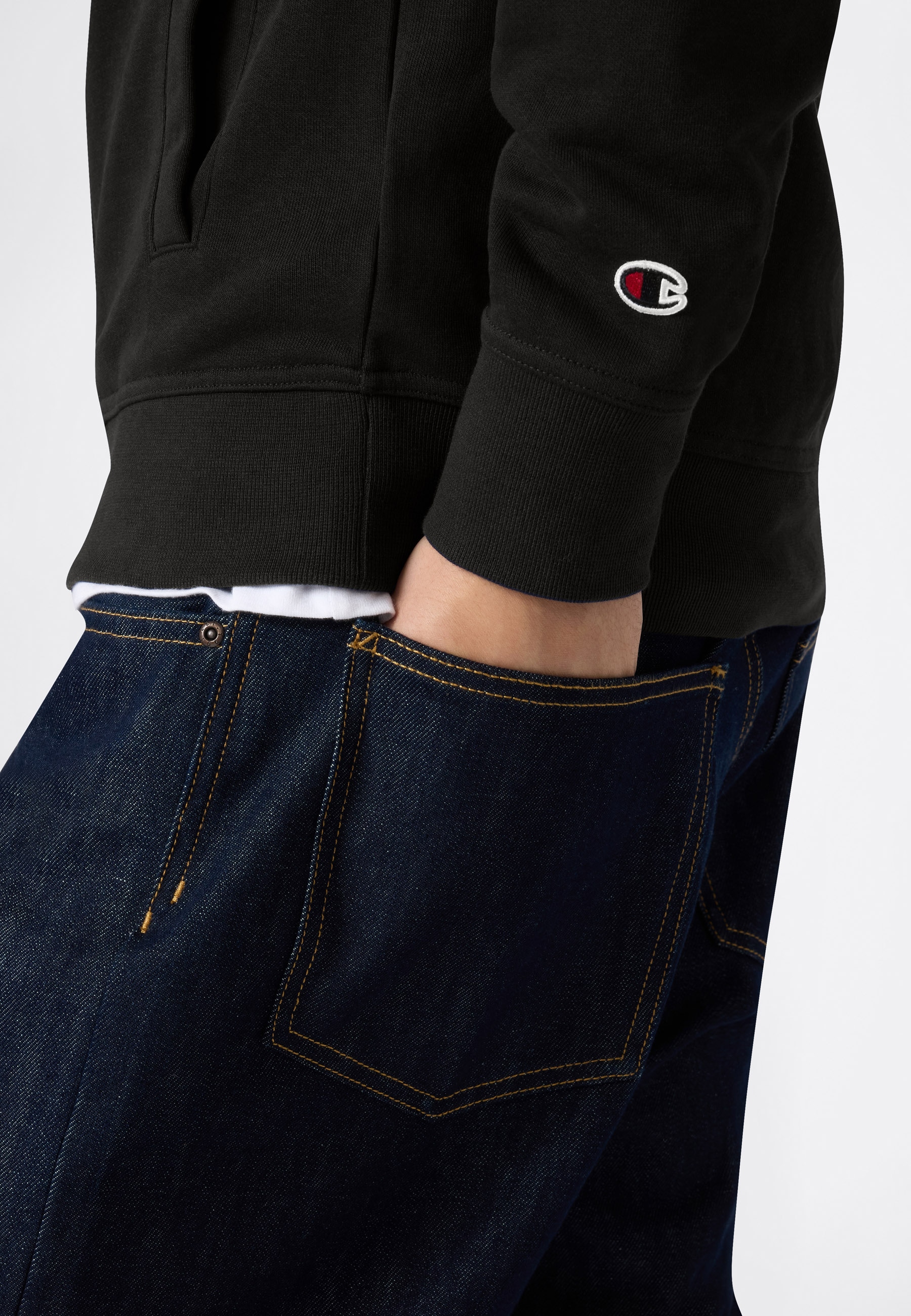 Champion Sweatjacke »ICONS CONTRAST Terry Full Zip Sweatshirt«