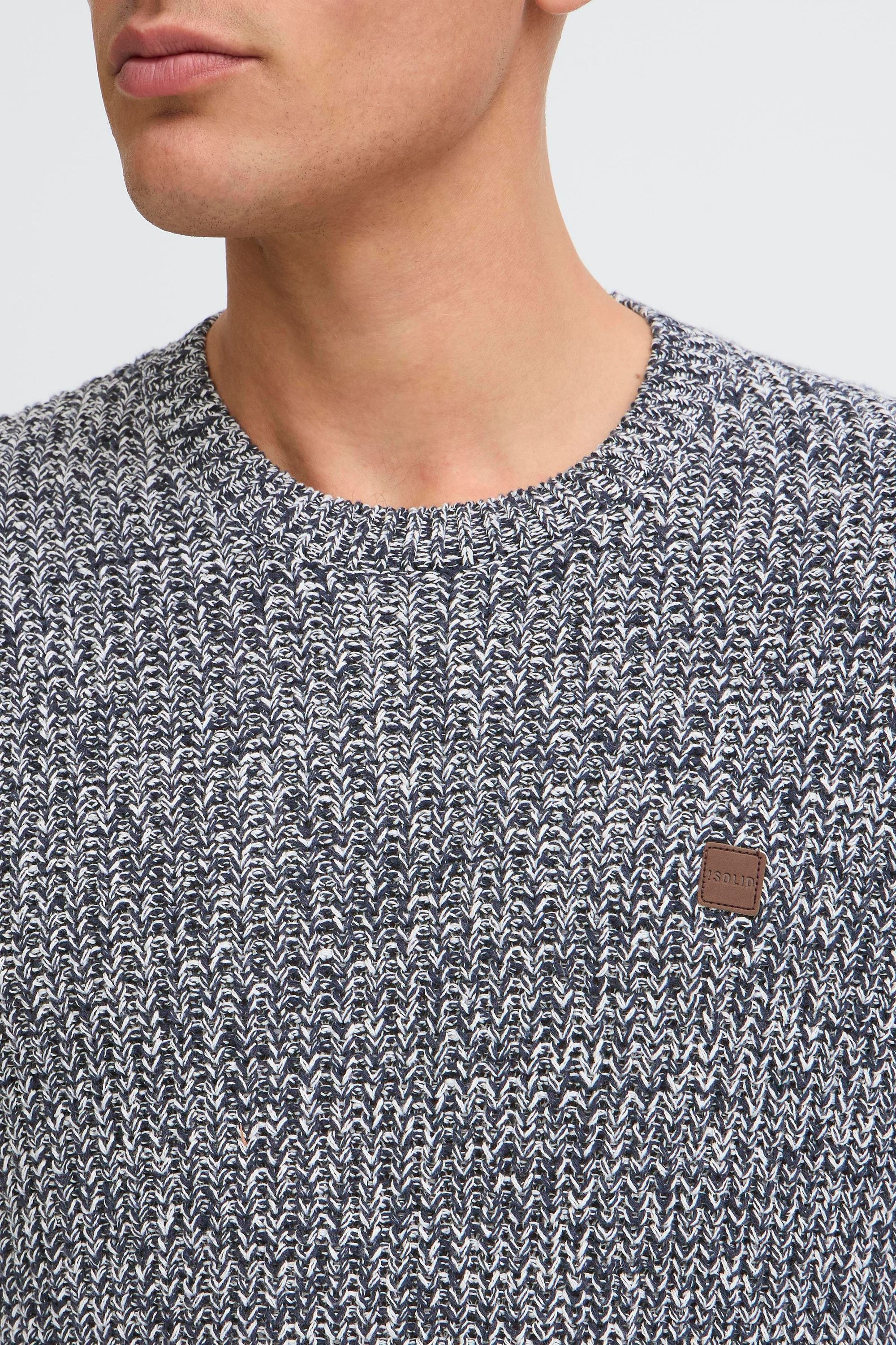 !Solid Strickfleece-Pullover »Strickpullover SDRICKY«