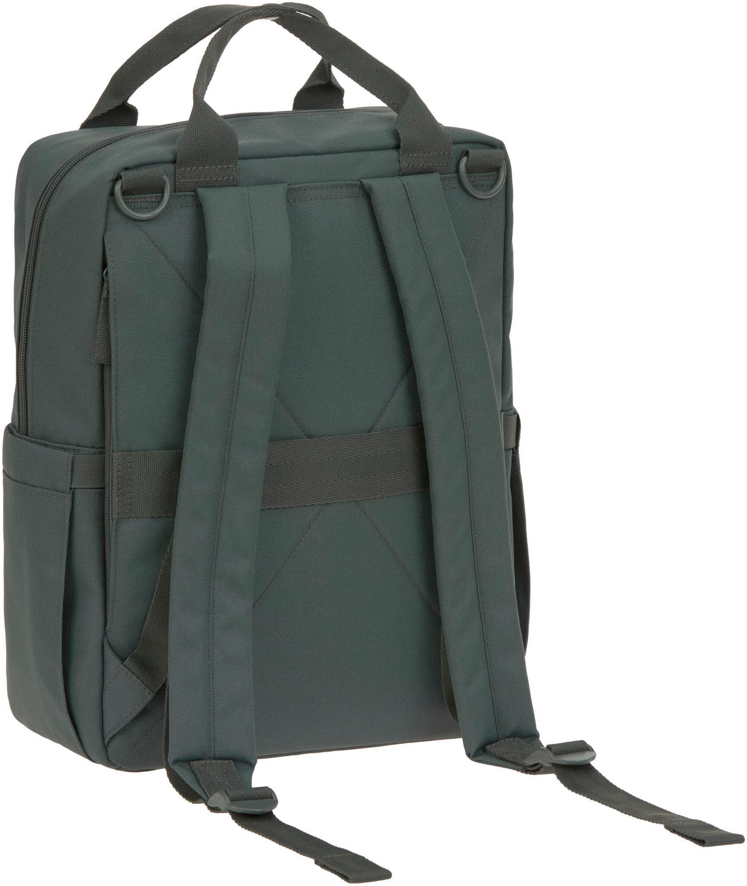 LÄSSIG Wickelrucksack »Green Label, Vividal Backpack, dark olive«