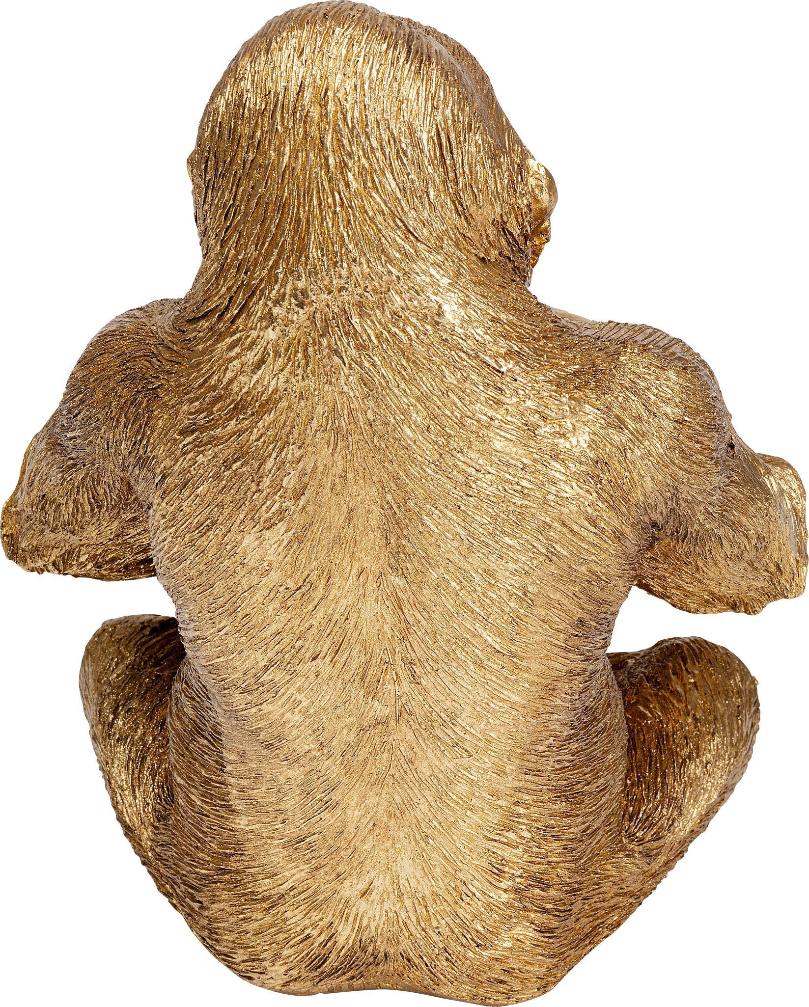 Kare Design Dekofigur »Gorilla Holding Bowl Gold 4«