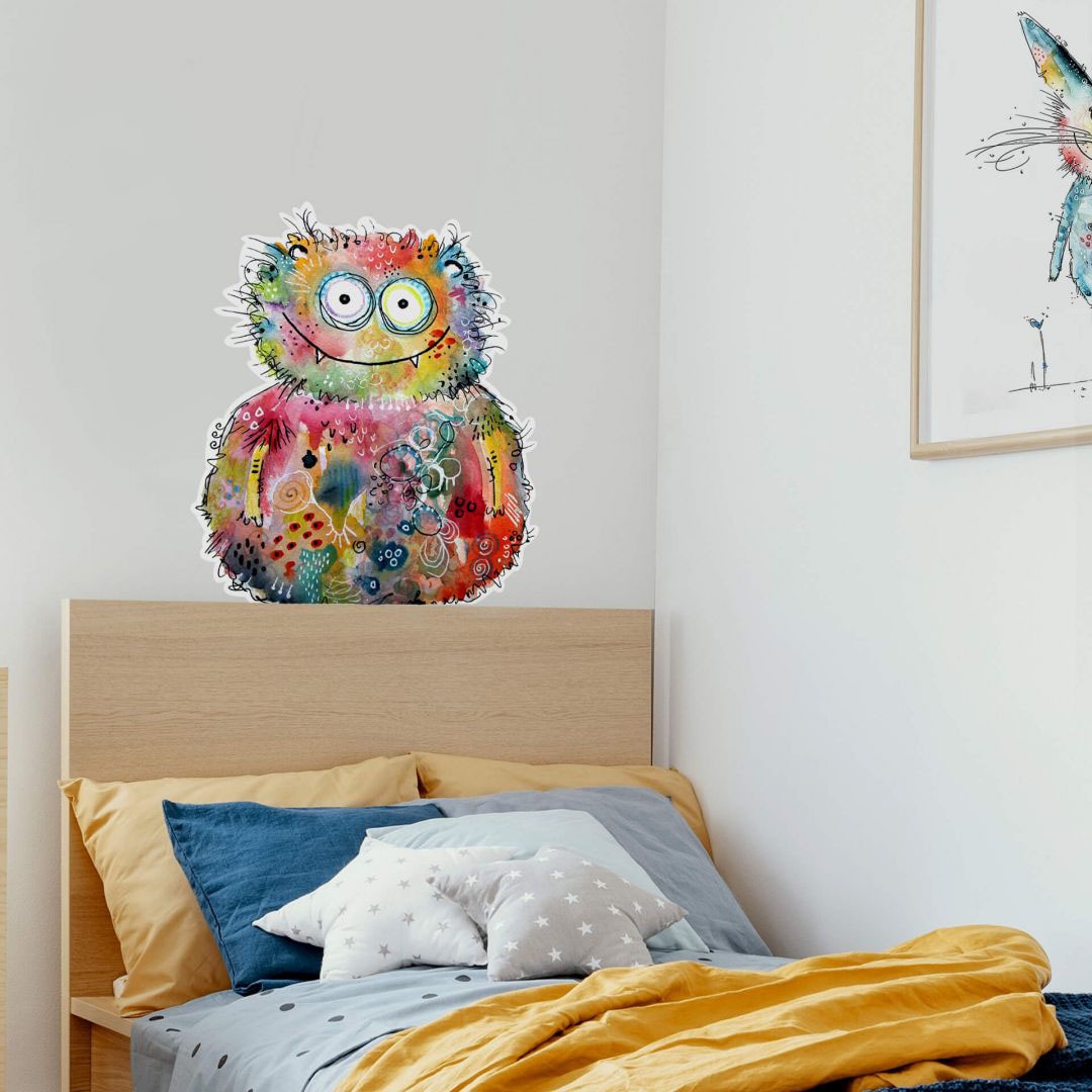 bequem Happy - Wall-Art (1 Monster«, Wandtattoo bestellen »Lebensfreude St.)