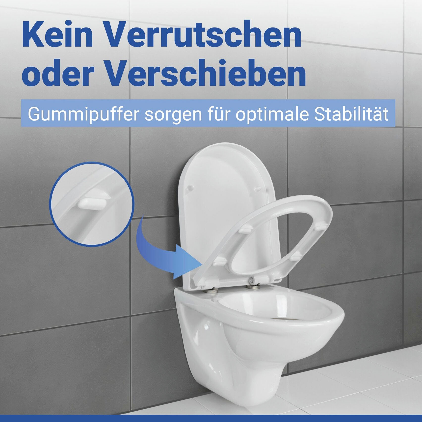 WENKO WC-Sitz »Palma« Mit Absenkautomatik