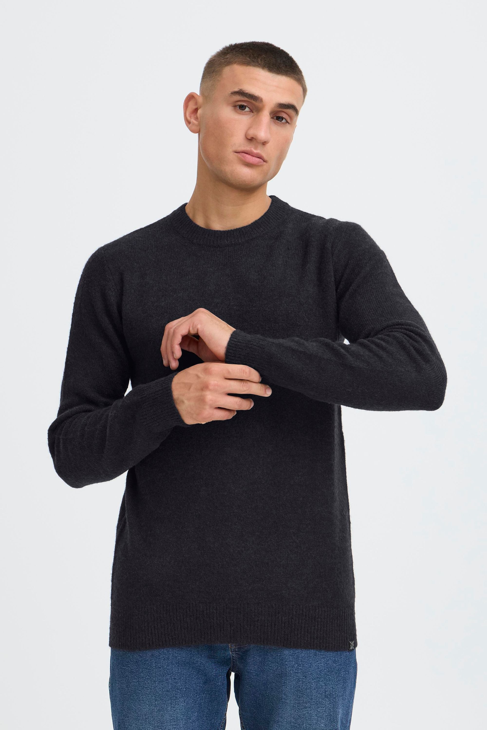 Indicode Strickfleece-Pullover »Strickpullover IDBercell«