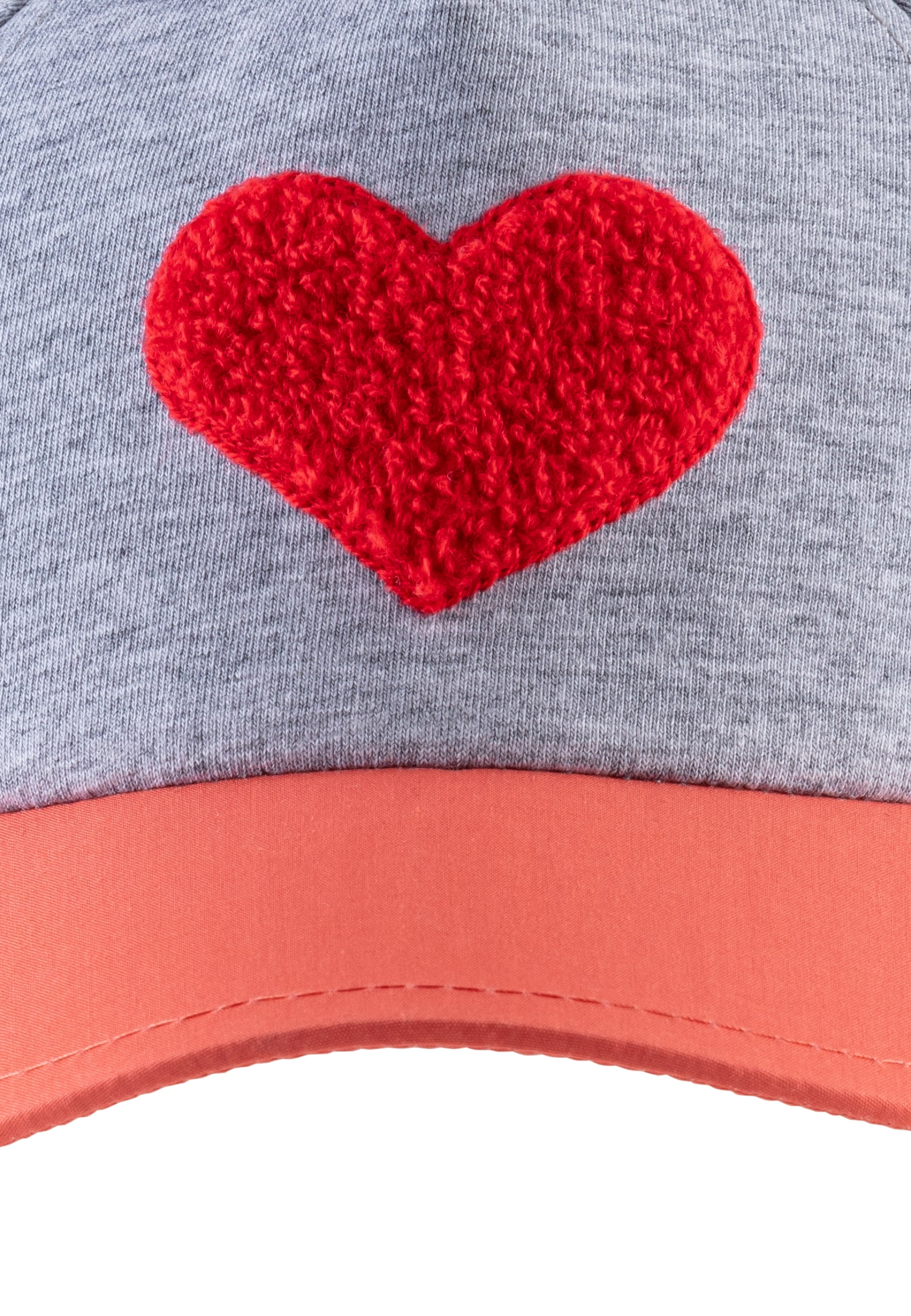Sterntaler® Schirmmütze »Basecap Herz«