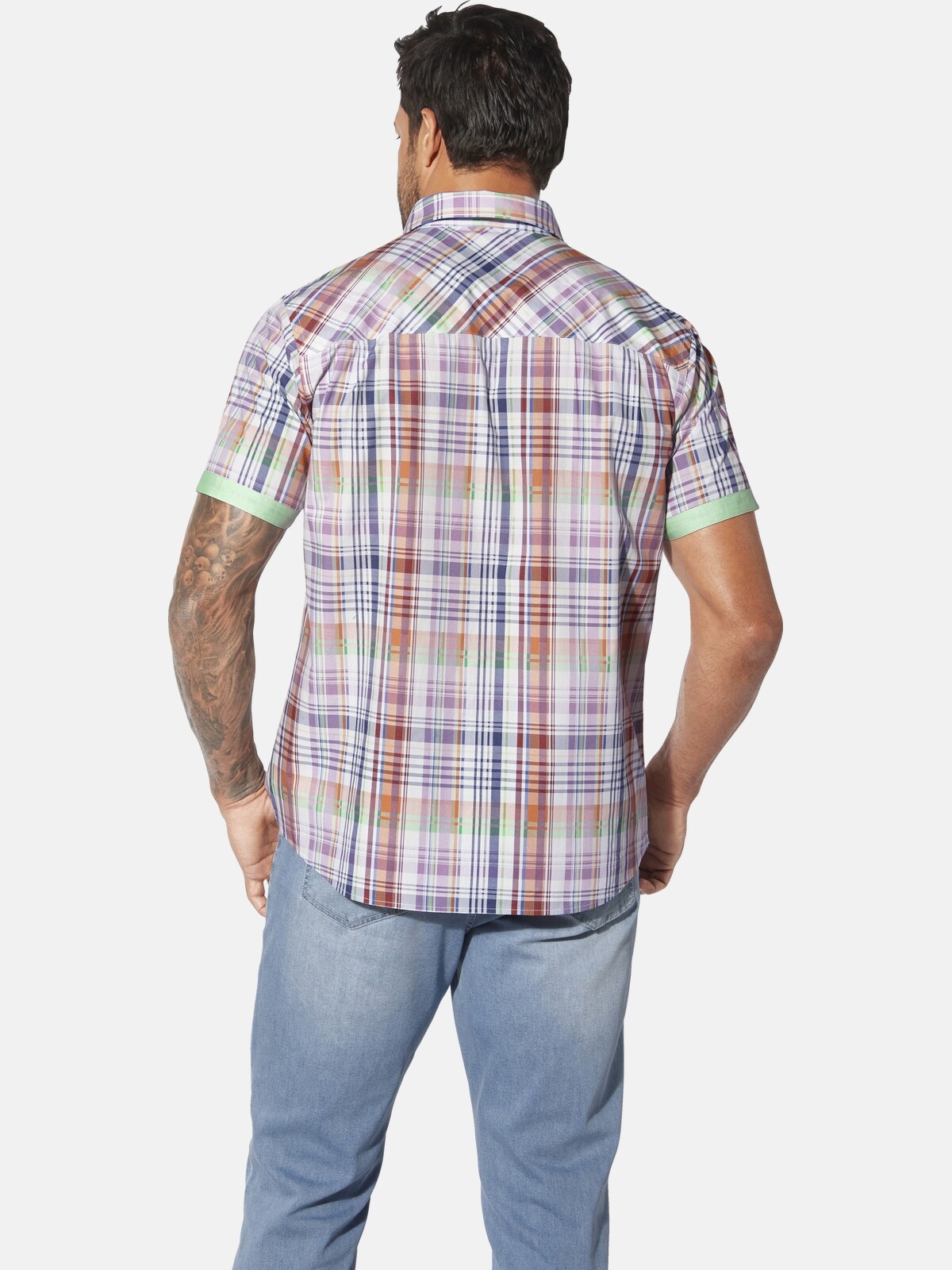 Jan Vanderstorm Kurzarmhemd »Kurzarmhemd OLIAN«, 1 Stk.
