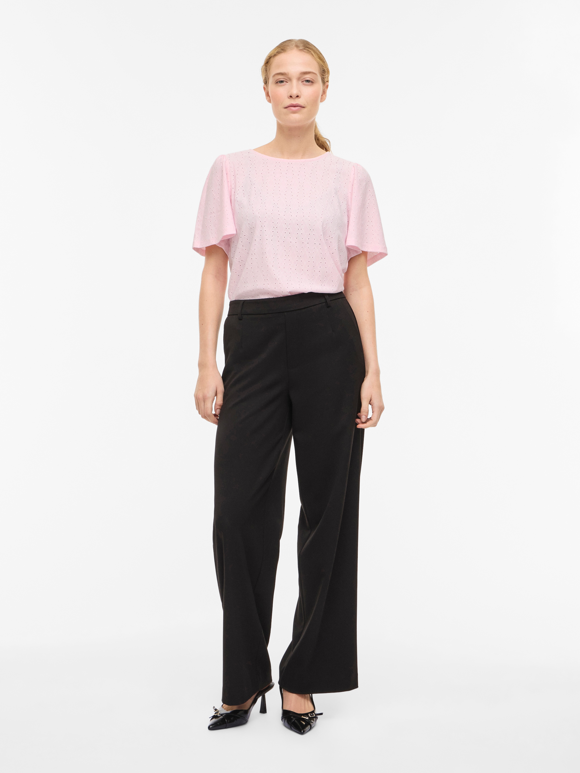 Vila Rundhalsshirt »VIBELLI O-NECK S/S TOP - NOOS«