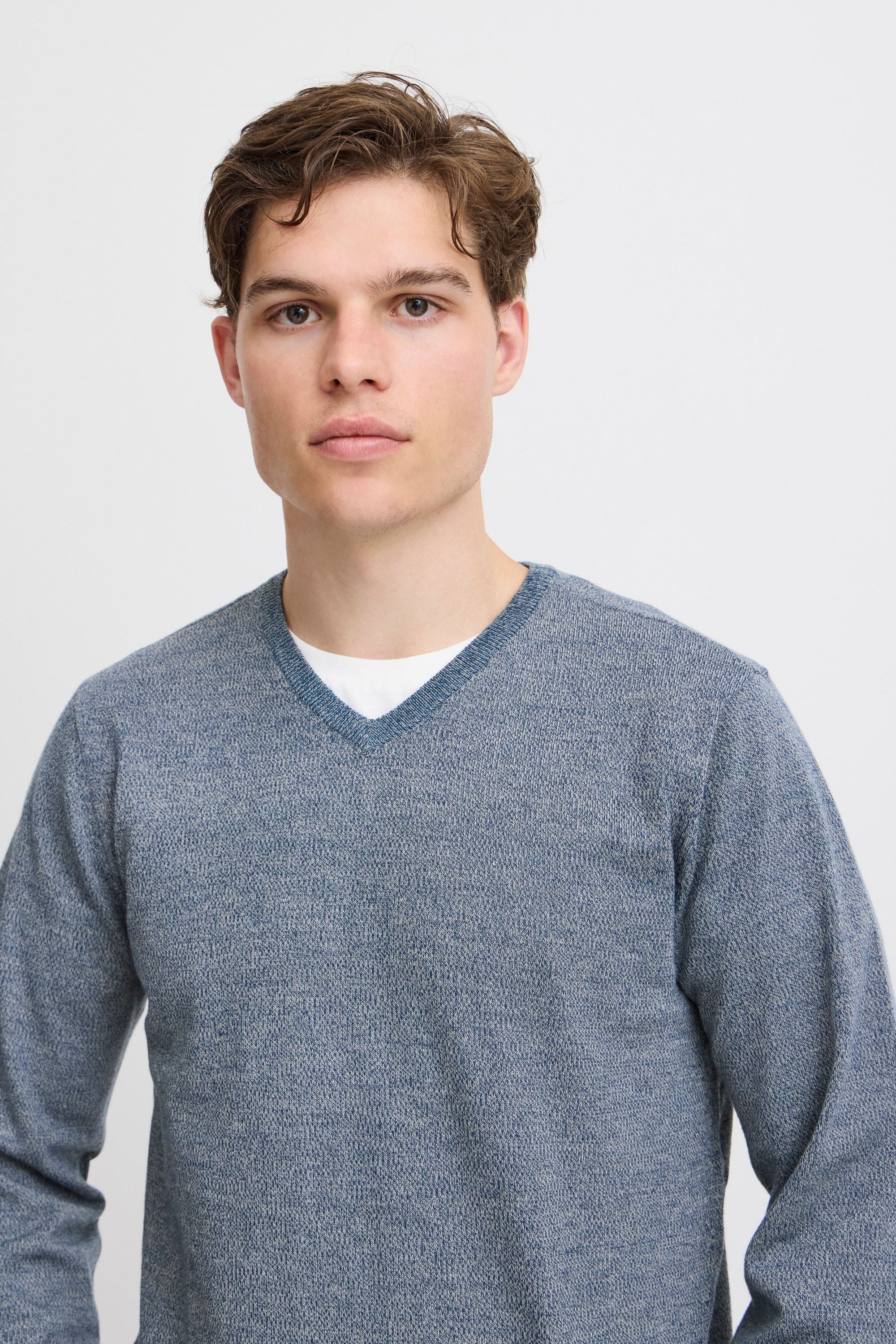 Blend Strickpullover »Strickpullover BHBRUTON V-neck«