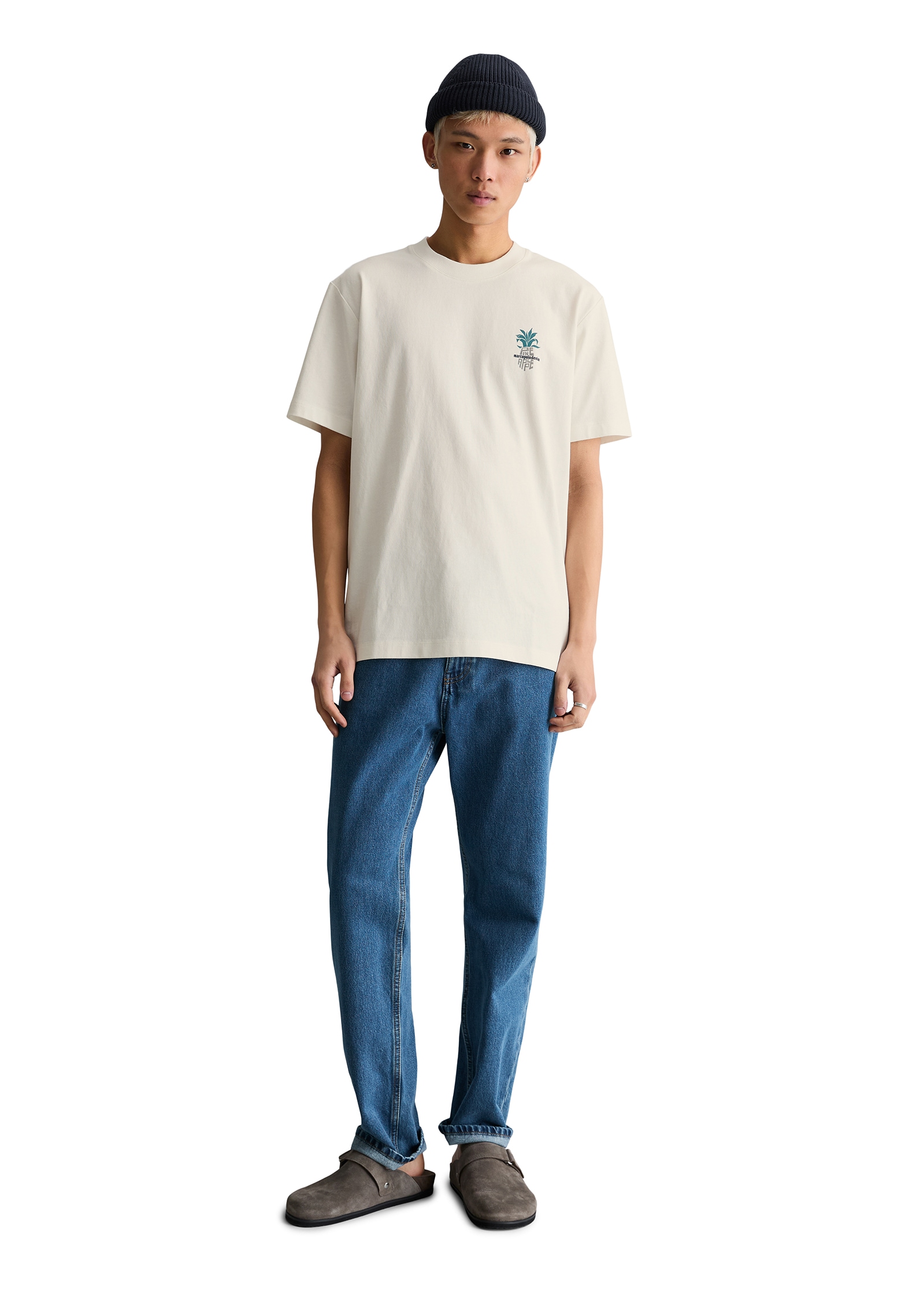 Marc O'Polo DENIM T-Shirt relaxed fit aus reiner Bio-Baumwolle