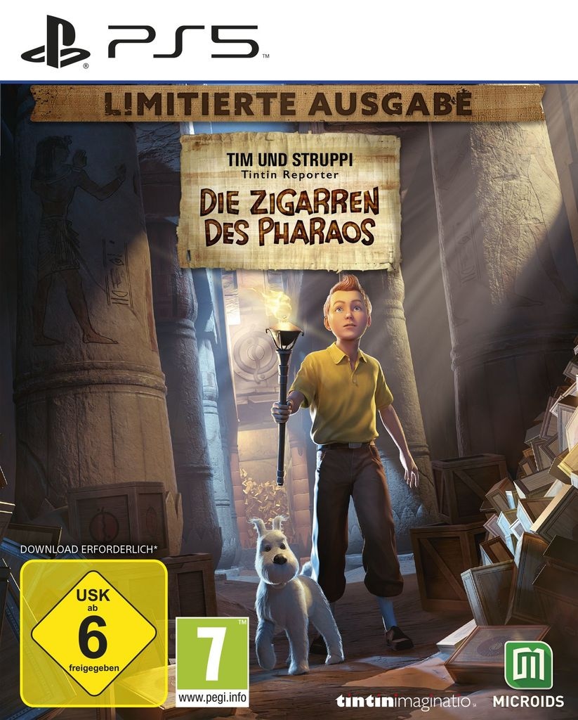 astrogon Spielesoftware »Tim und Struppi - Die Zigarren des Pharaos«, PlayStation 5