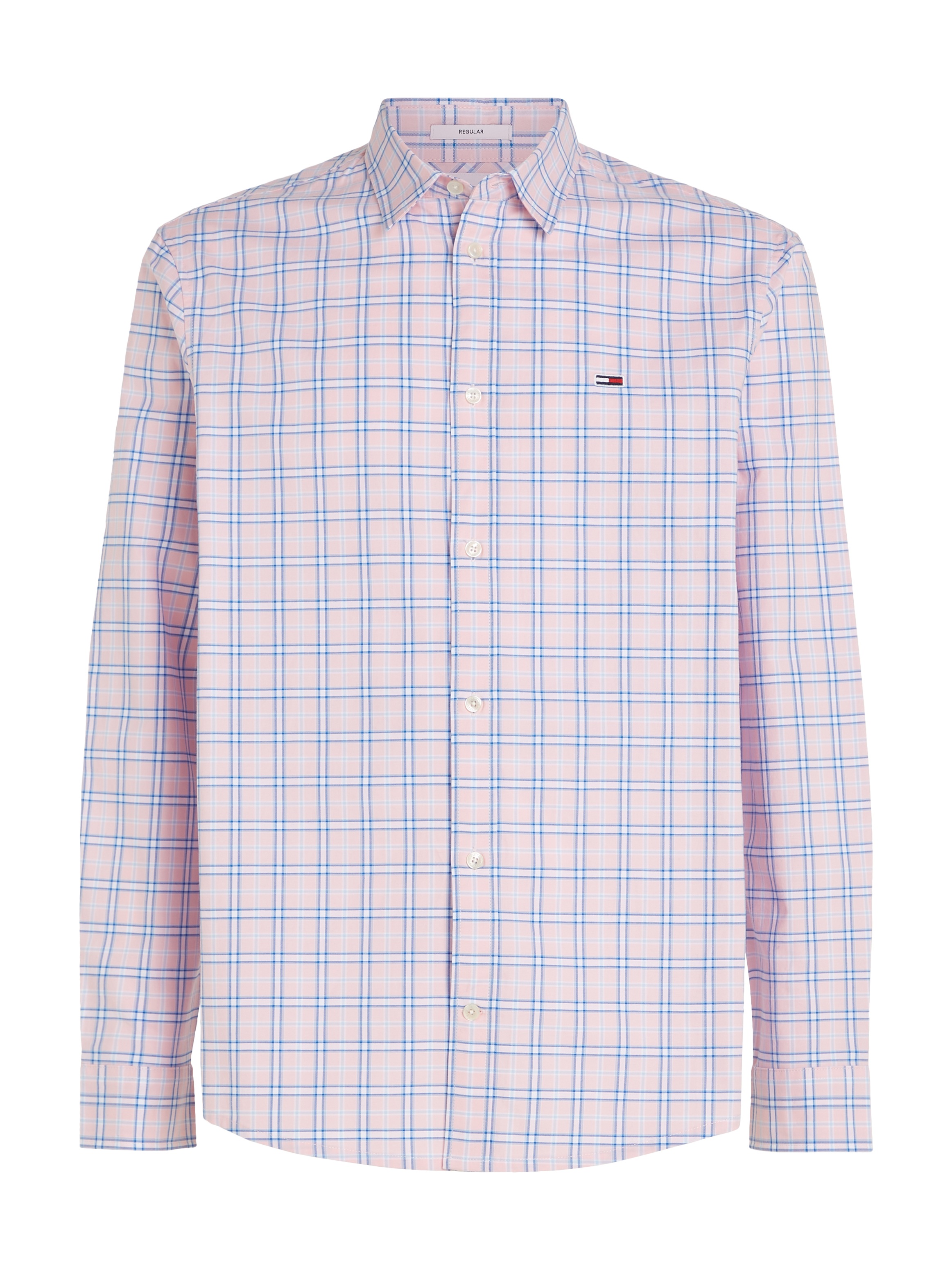 Tommy Jeans Langarmhemd »TJM REG OXFORD CHECK SHIRT«
