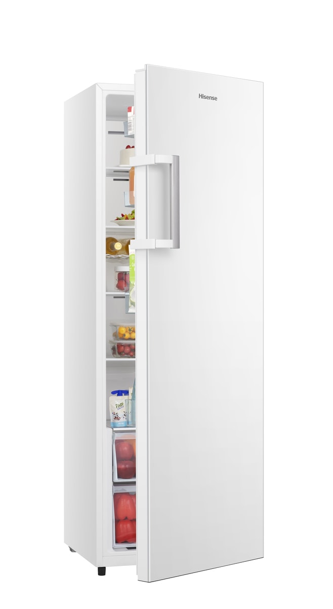 Hisense Freistehend Kühlschrank, Weiß, 322 l