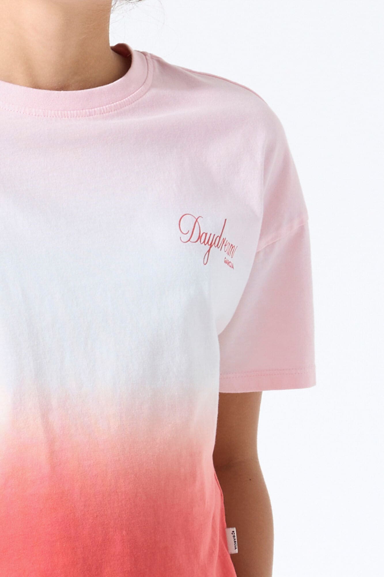 Garcia Kurzarmshirt mit Farbverlauf und Print/für Girls