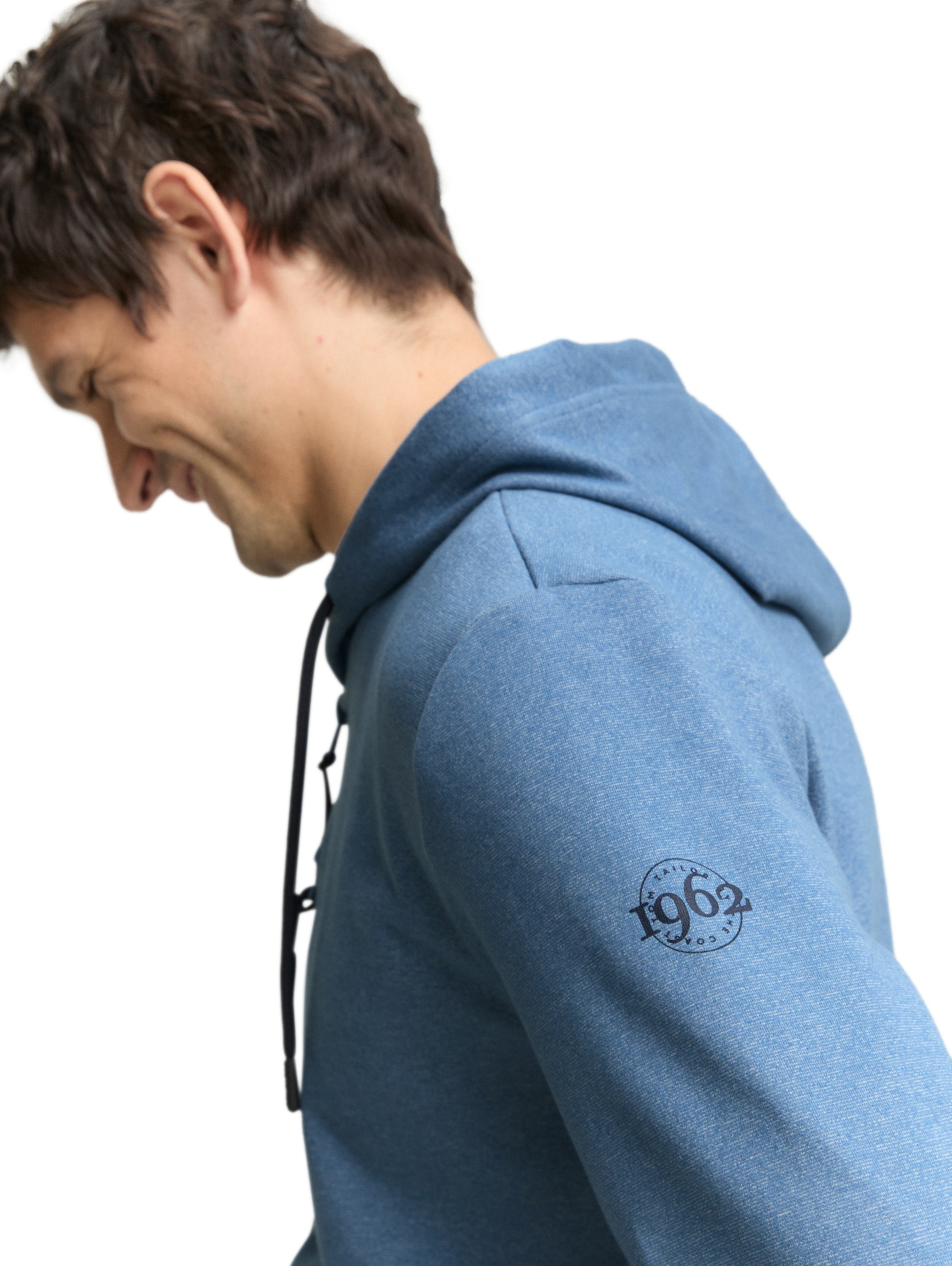 TOM TAILOR Kapuzensweatjacke mit Taschen
