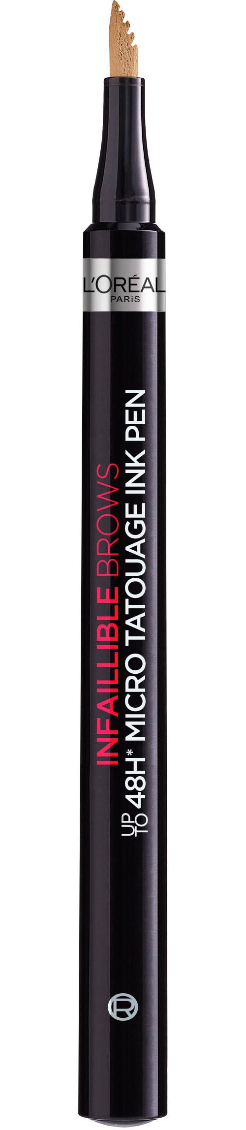 L'ORÉAL PARIS Augenbrauen-Stift »Unbelieva Brow Micro Tatouage« mit Dreizack-Spitze