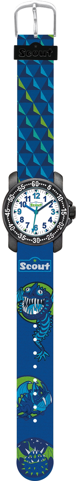 Scout Quarzuhr »Action Boxs, 280376015«, Lernuhr, ideal auch als Geschenk