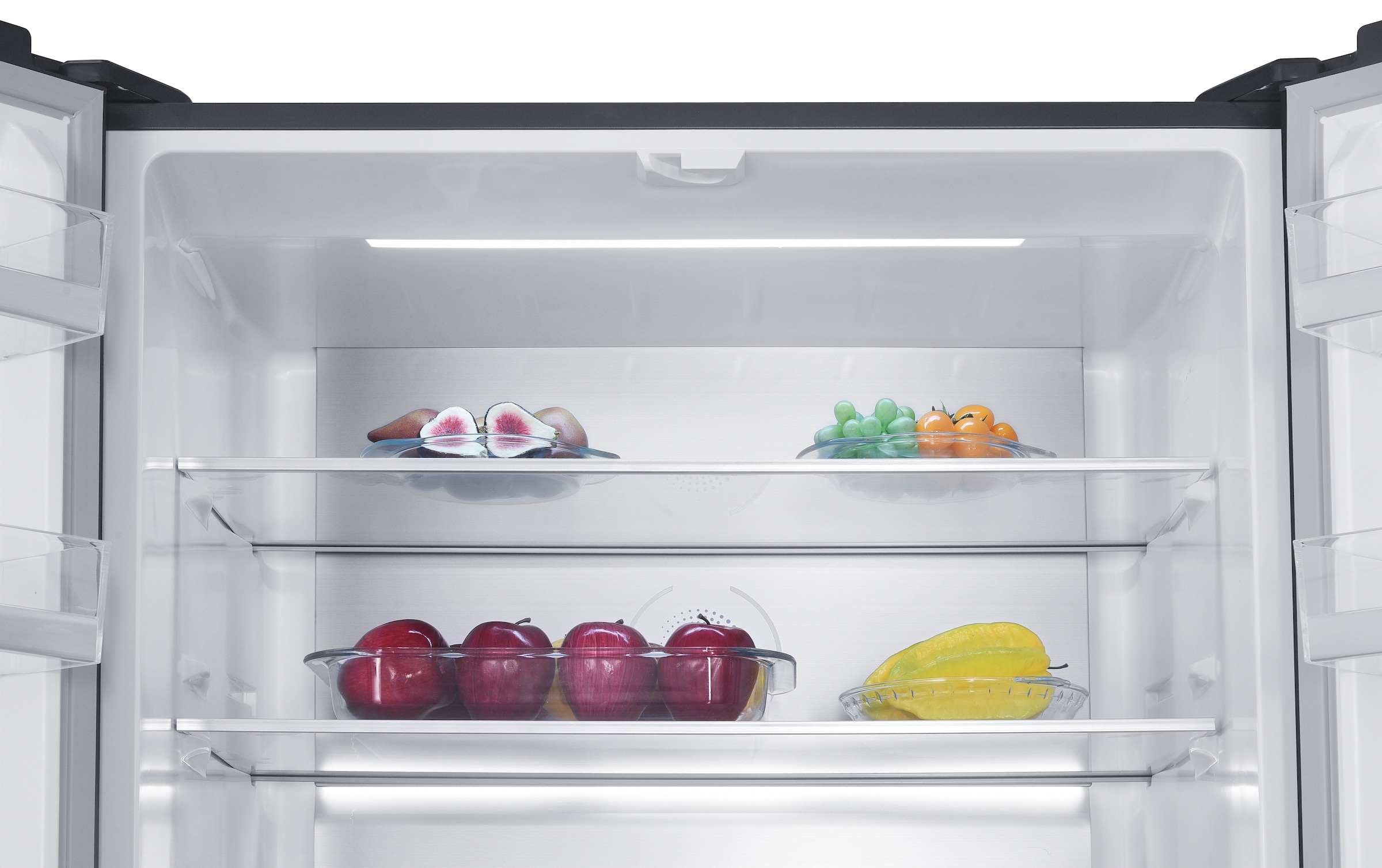 Hanseatic Multi Door »HCDA19090CBI« 190,5 cm hoch 91 cm breit NoFrost, Multizone, Display, Türalarm