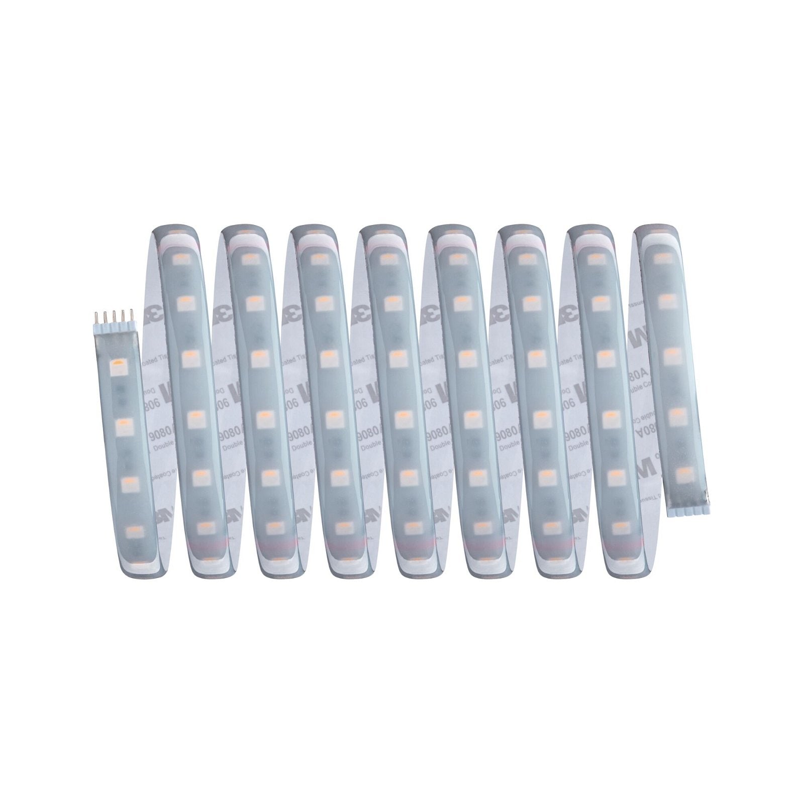 Paulmann LED-Streifen »MaxLED 500 Basisset 3m Cover 3000K 36W 230/24V 60VA Silber Kunststoff«, 1 St.-flammig, IP44