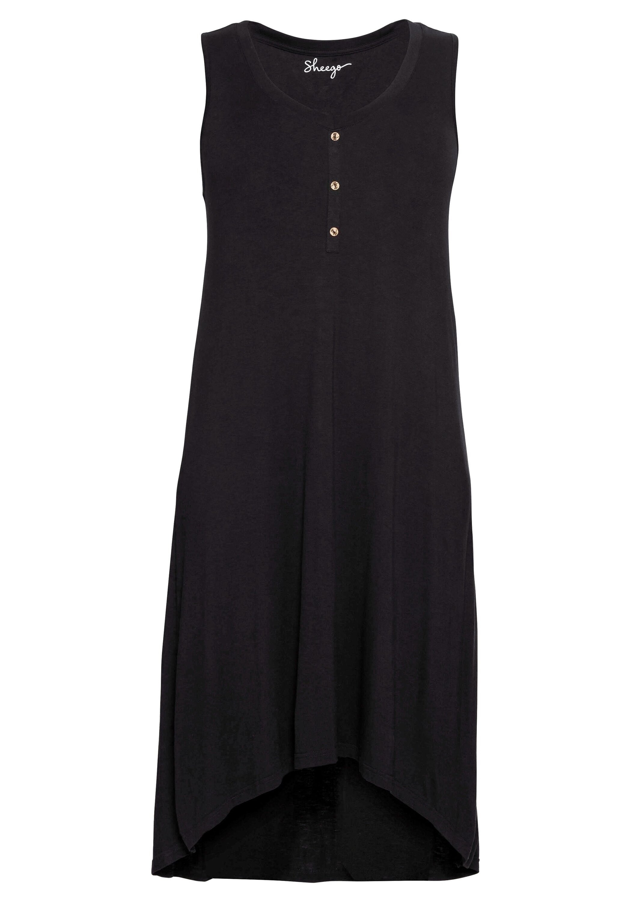 Sheego Strandkleid »Strandkleid im Vokuhila-Look«
