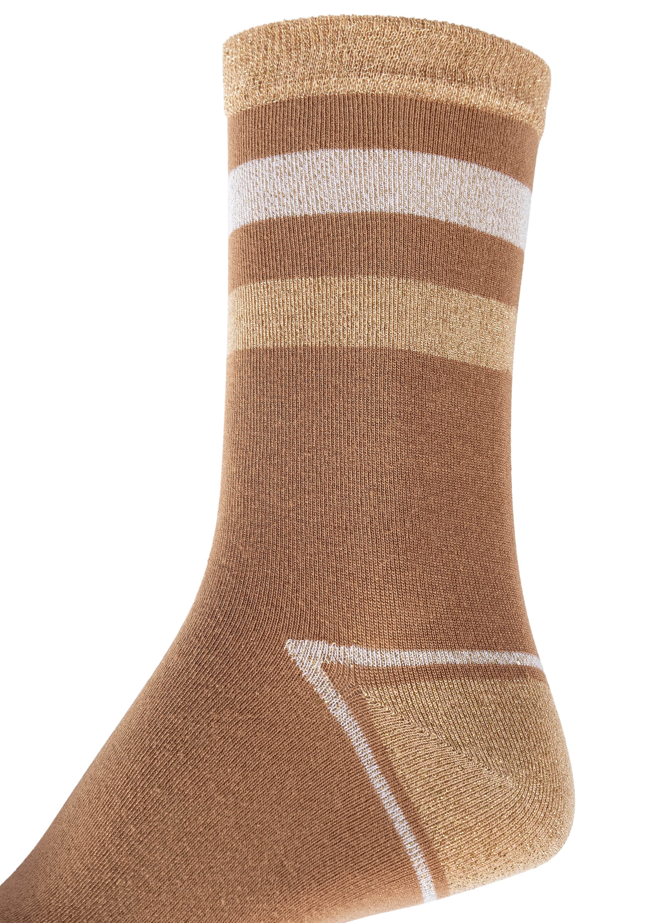 Camano Socken »silky touch« 4 Stk. tlg. mit elastischem Bund