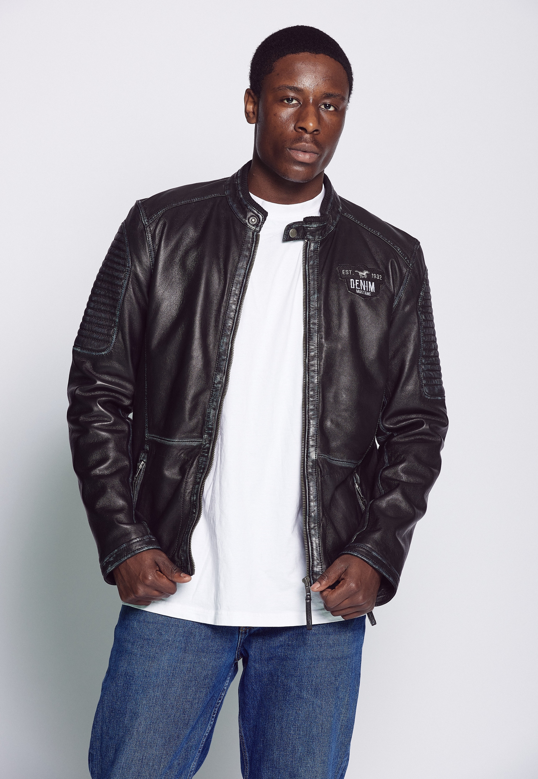 MUSTANG Lederjacke »Lederjacke 3102050«
