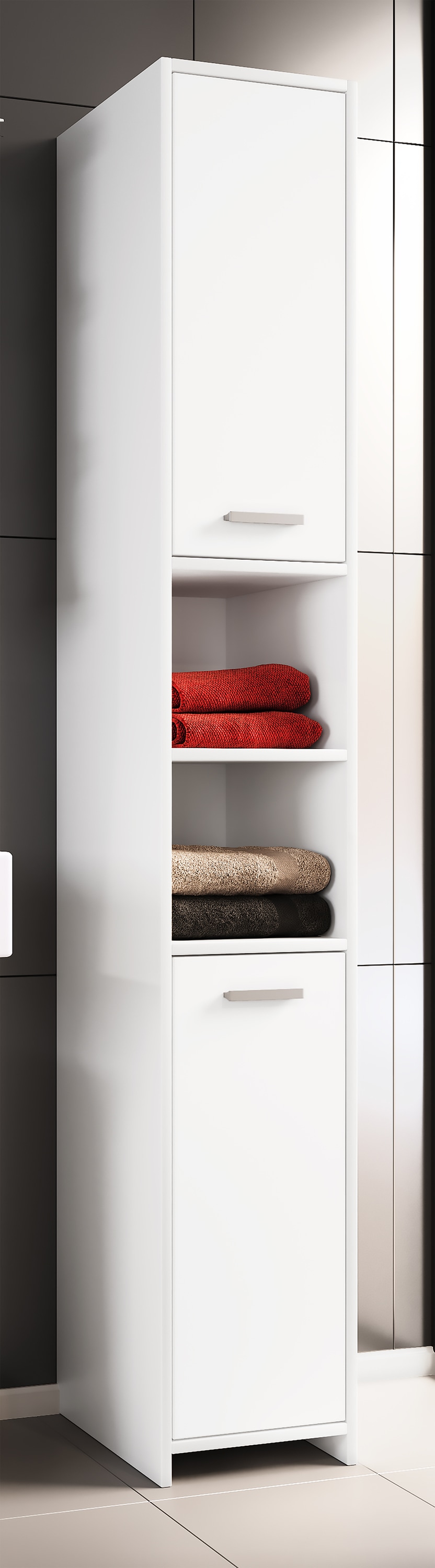 VCM Hochschrank »Holz Badmöbel Bad Hochschrank Badschrank Zalo«