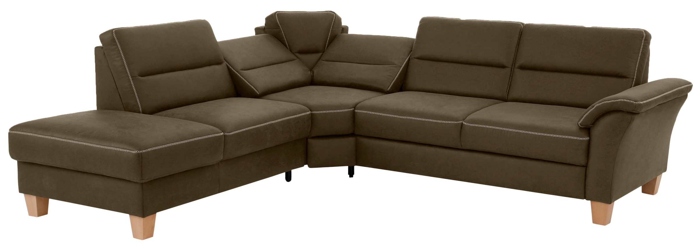 Home affaire Ecksofa »Soleo L-Form«, komfortabel durch Trapezecke mit Relaxfunktion, auch mit Bettfunktion