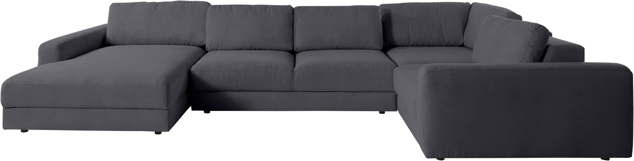 Places of Style Wohnlandschaft »Bloomfield, Mega Polsterprogramm, Breite 405cm, viel Platz, U-Form«, mit extra tiefer Sitzfläche, wahlweise mit Sitztiefenverstellung