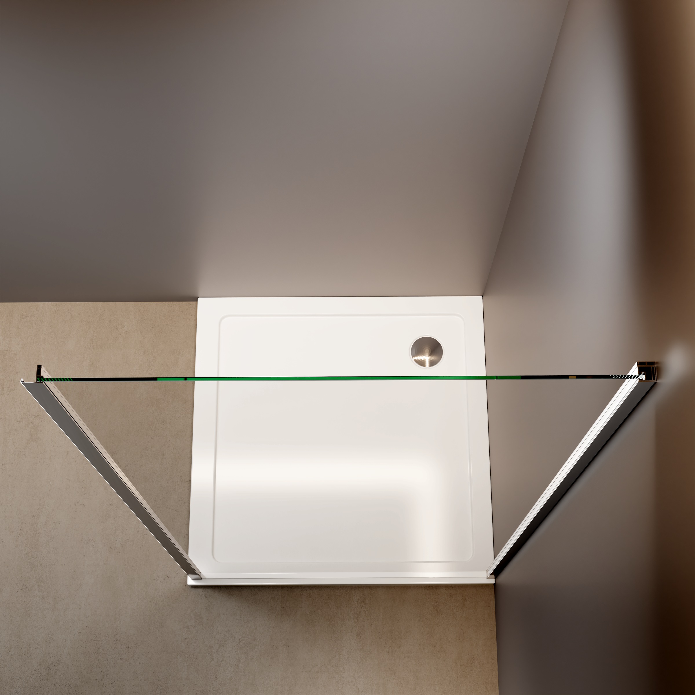 welltime Duschwanne »Summer« Extra flache Duschtasse in verschiedenen Größen- auch für Rundduschen.