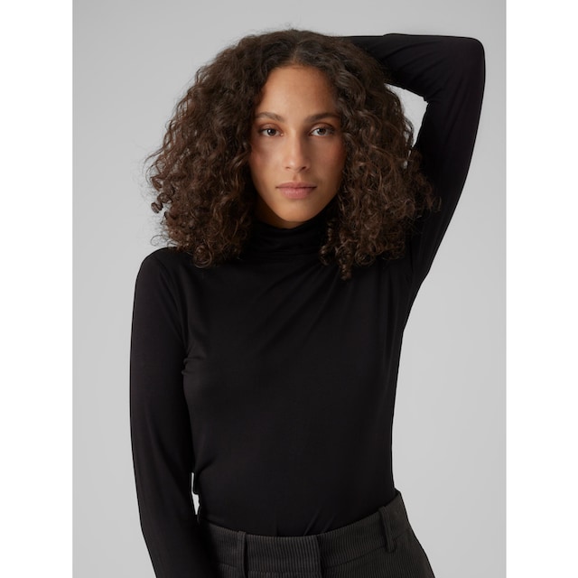 Vero Moda Langarmshirt »VMALBERTE LS ROLLNECK TOP JRS NOOS« bei ♕