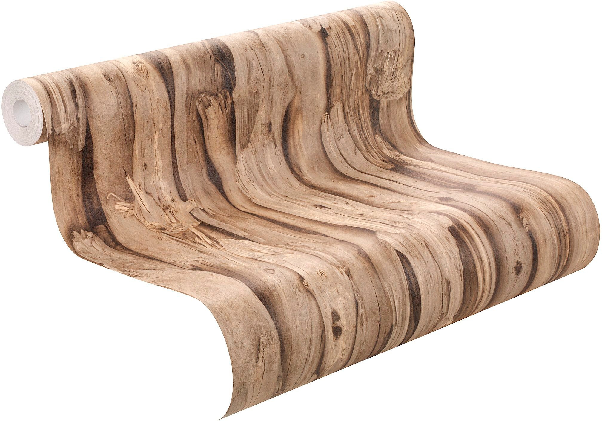 Rasch Vinyltapete »Selection«, gemustert-Holz