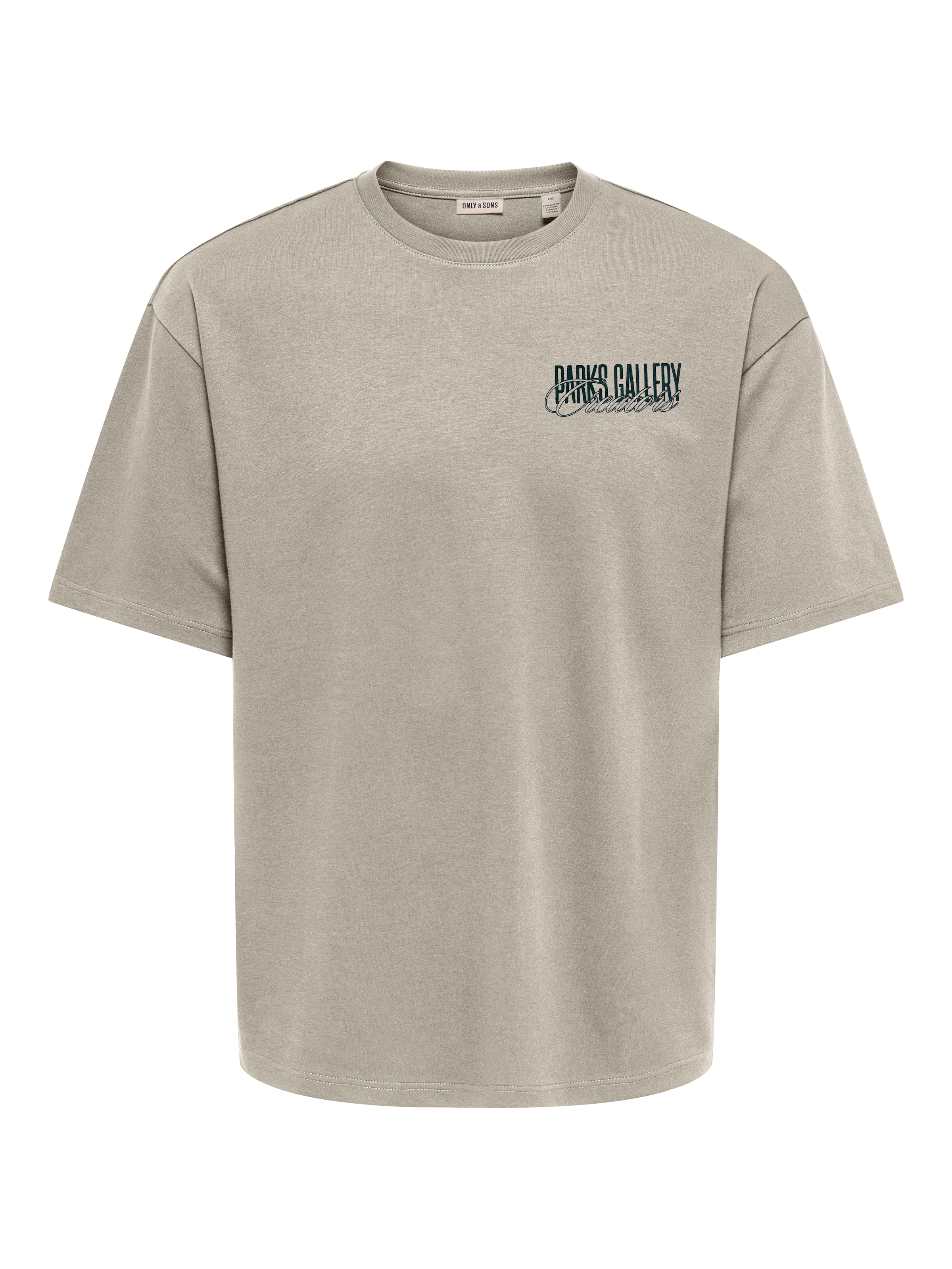 ONLY & SONS T-Shirt »ONSPARKS GALLERY AIR BOXY SS TEE NOOS« Baumwollmischung, regular fit