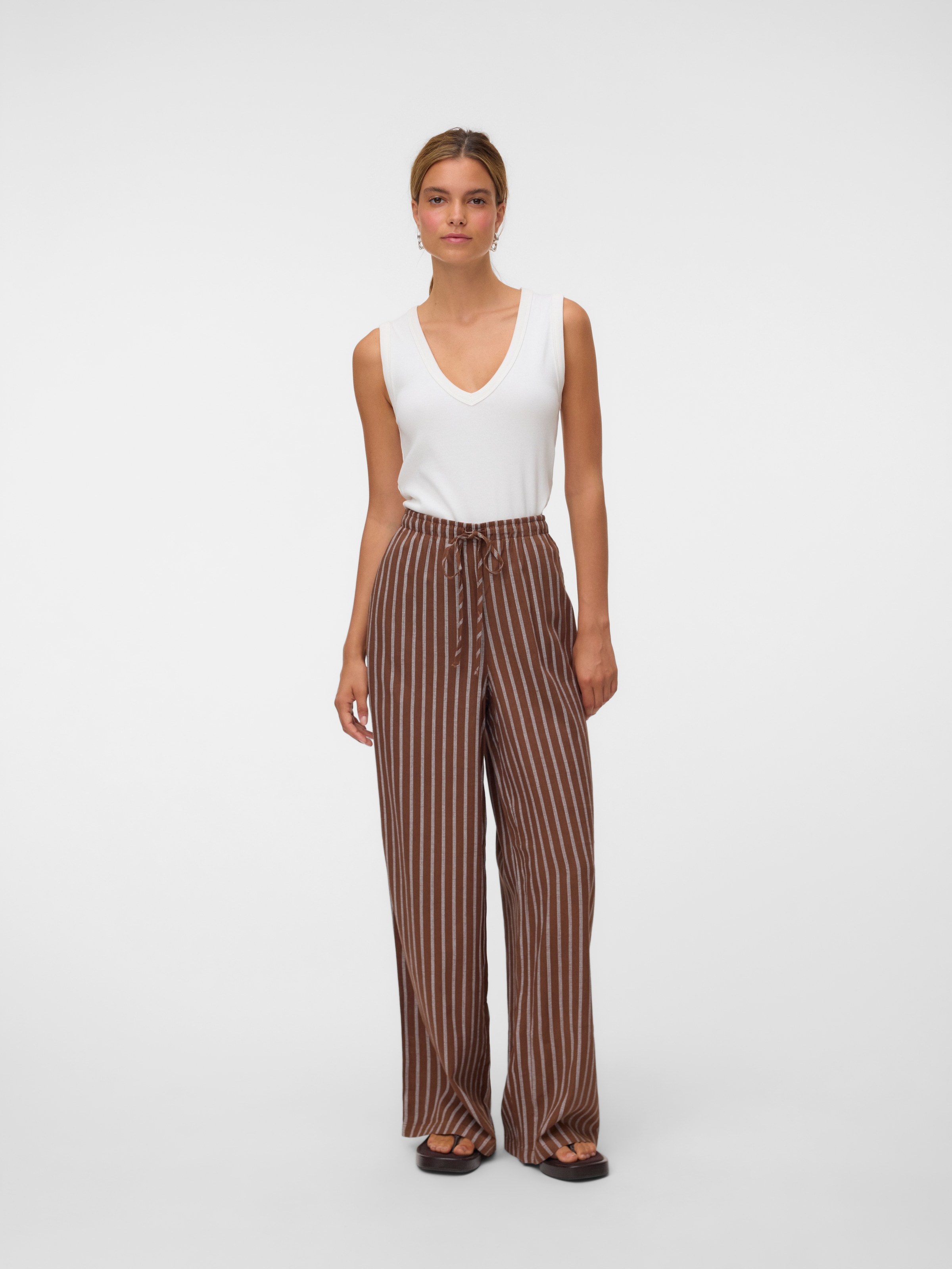 Vero Moda Schlupfhose »VMROSIE MW WIDE PANT NOOS«  Viskosemischung, oversize