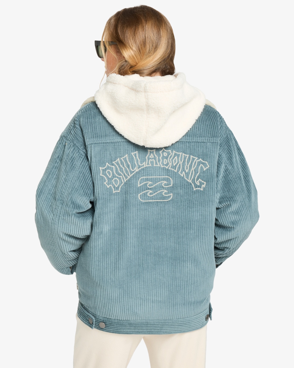 Billabong Cordjacke »CORD IN LOVE« ohne Kapuze sportlicher Stil, ohne Kapuze, aus Baumwolle, mit Knopfverschluss