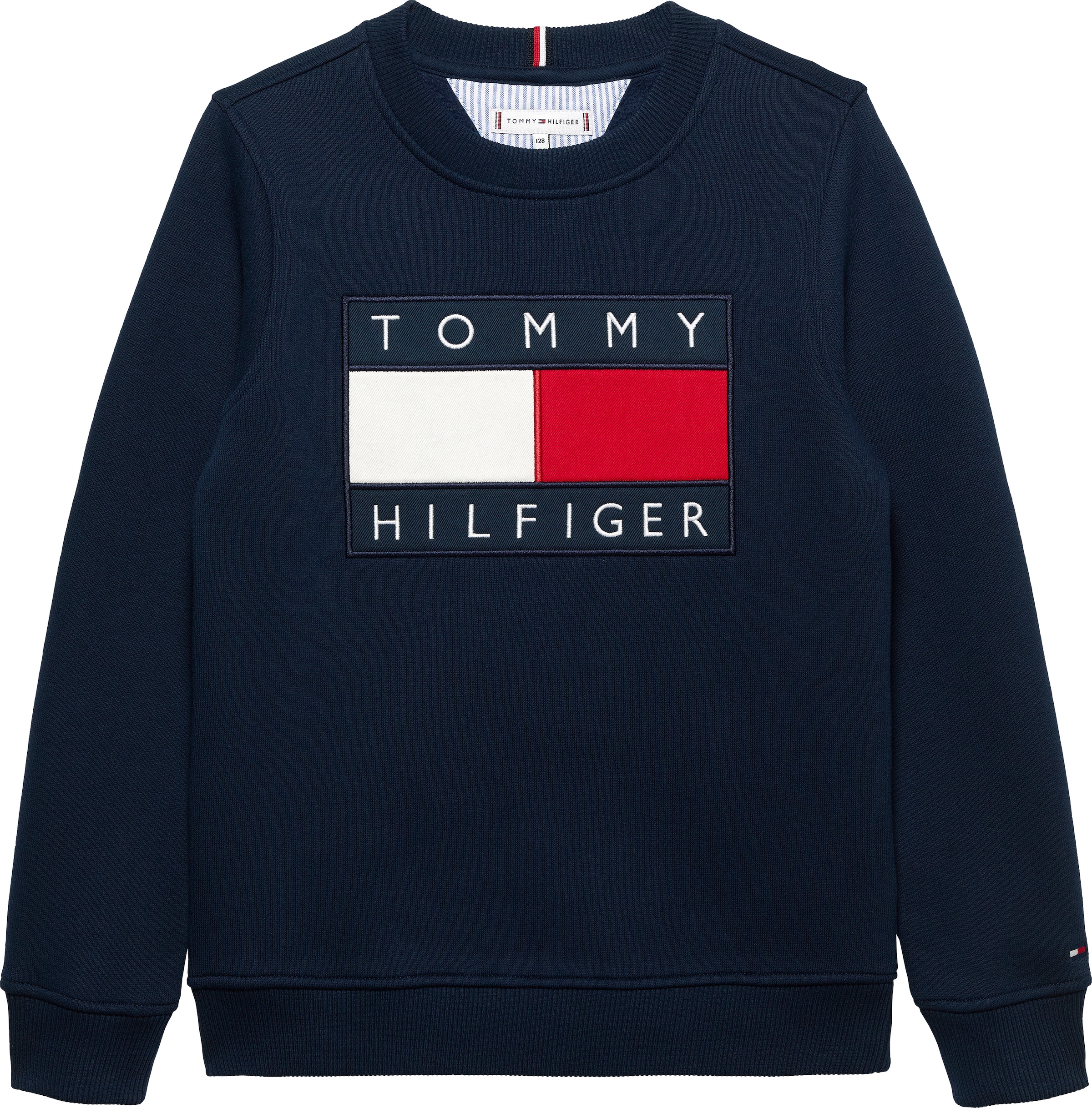 Tommy Hilfiger Sweatshirt , Kinder bis 16 Jahre, mit Rundhalsausschnitt
