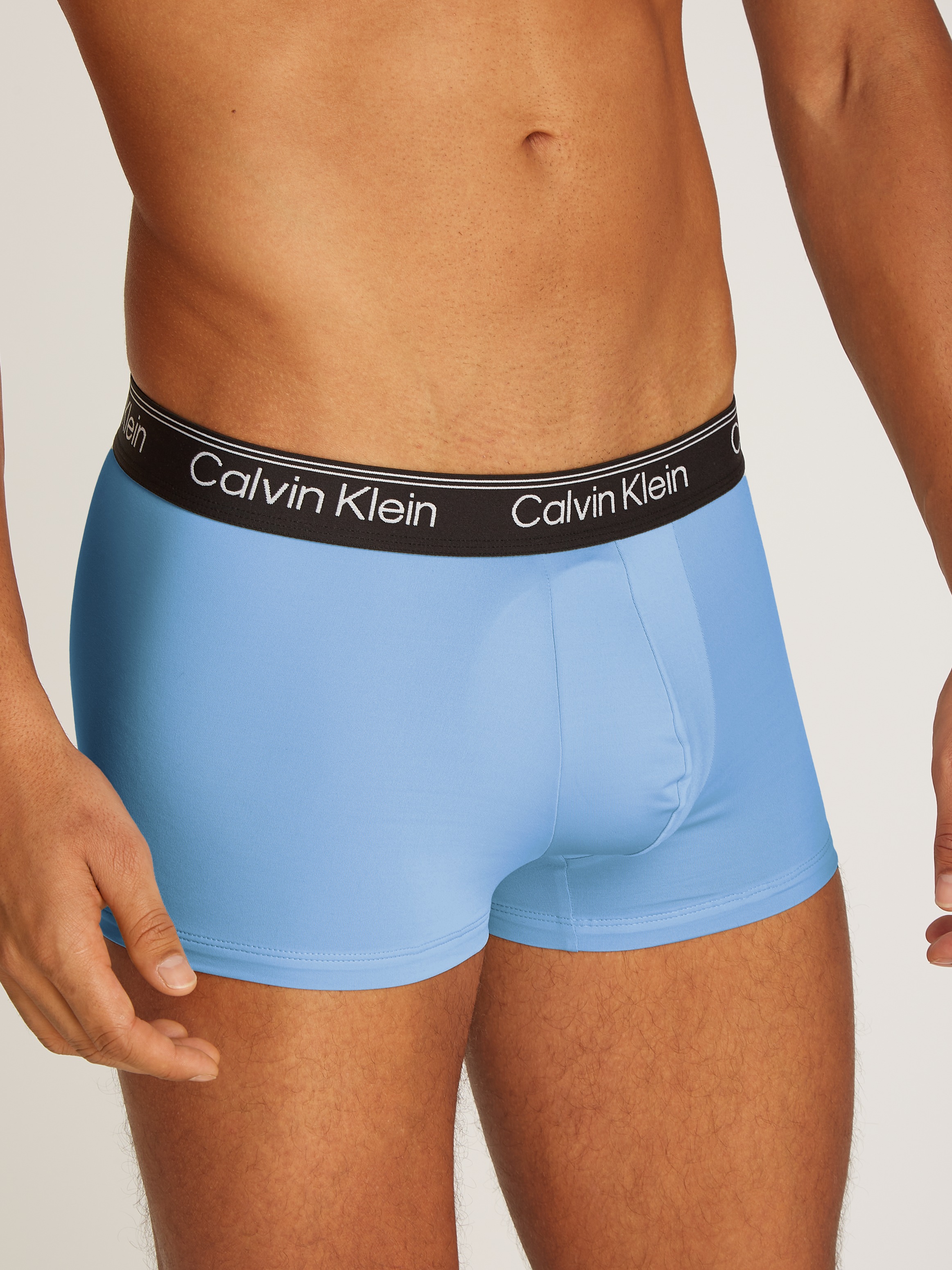 Calvin Klein Underwear Trunk »LOW RISE TRUNK 3PK«, (Packung, 3 St., 3er), mit Logo-Stretchbund