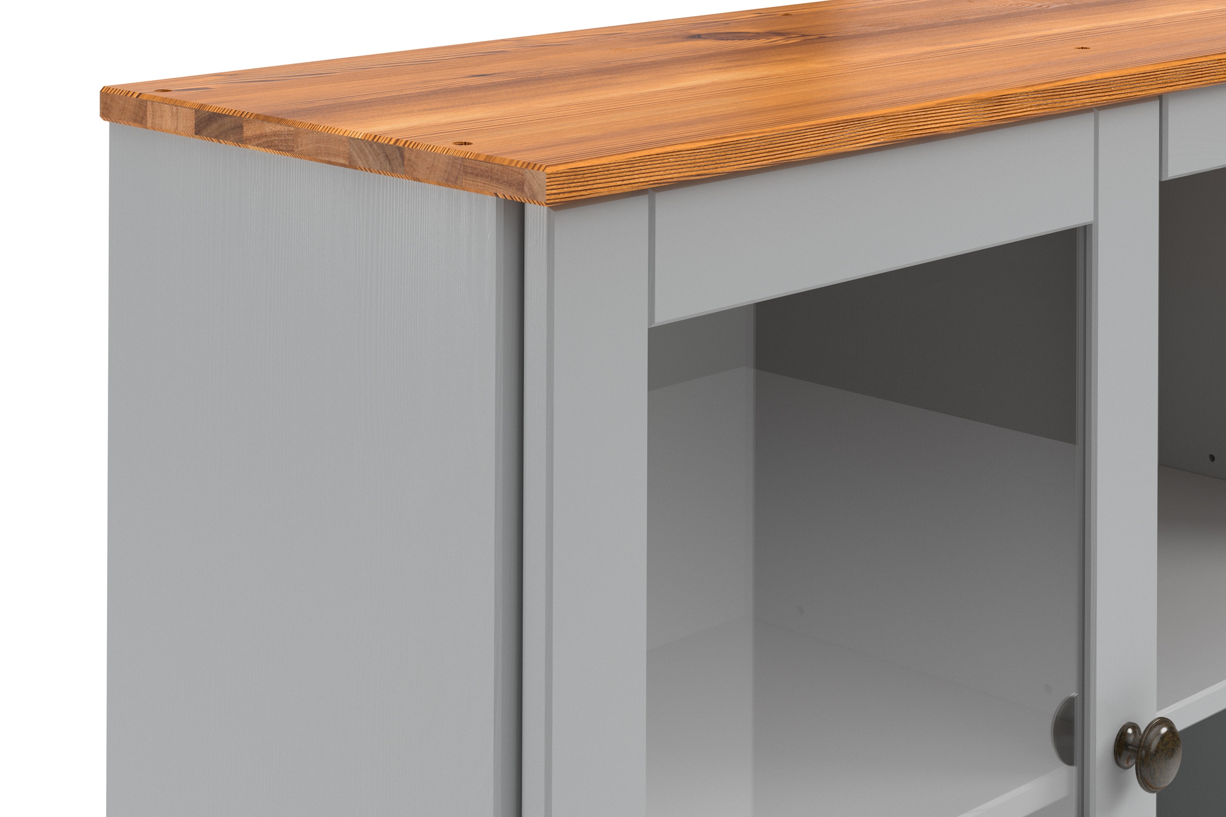 Home affaire Küchenbuffet »Alby2«, Mit Metallgriffen, Breite 125 cm