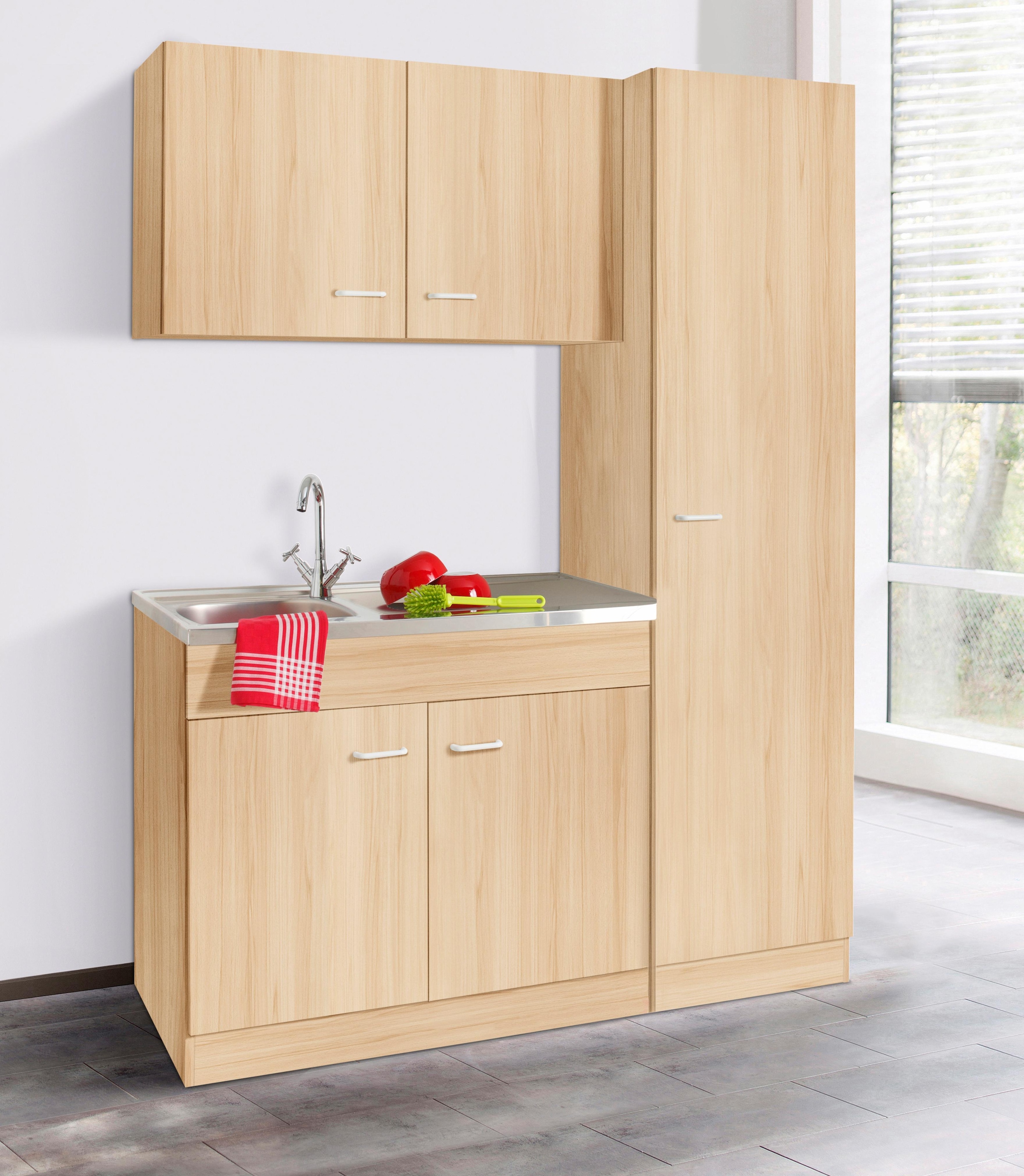 KOCHSTATION Pantryküche »KS-Elster« ohne E-Geräte, Breite 150 cm