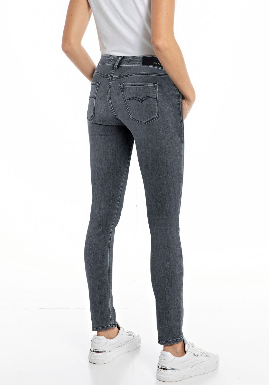 Replay 5-Pocket-Jeans »NEW LUZ«, in Ankle-Länge