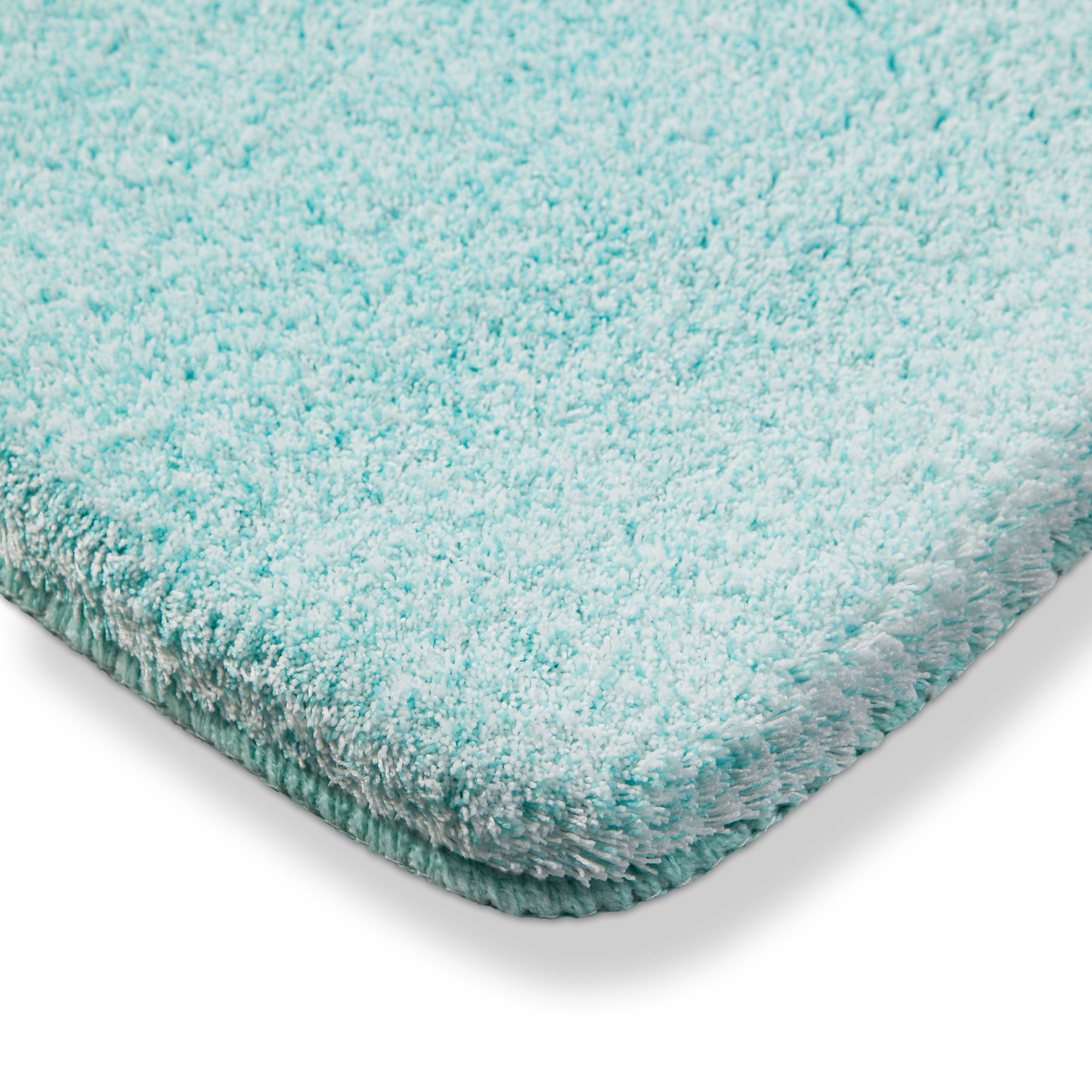 my home Badematte »Utta«, rutschhemmend beschichtet, schnell trocknend, Badteppich, getuftet, mit modernem Farbverlauf, flauschig, hochflor