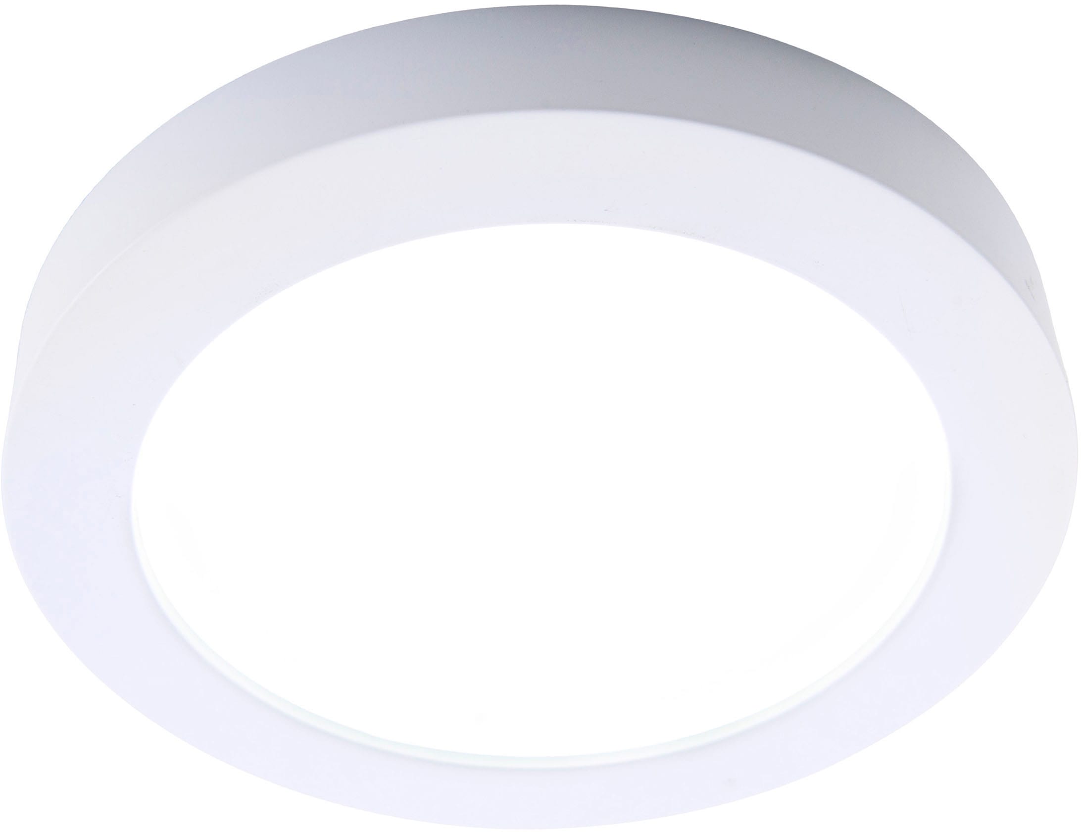 näve LED Einbauleuchte »Komplex«, 1 flammig, Leuchtmittel LED-Modul | LED fest integriert, auch Aufbau, CCT, Lichtfarbe über Geräteschalter einstellbar, rund