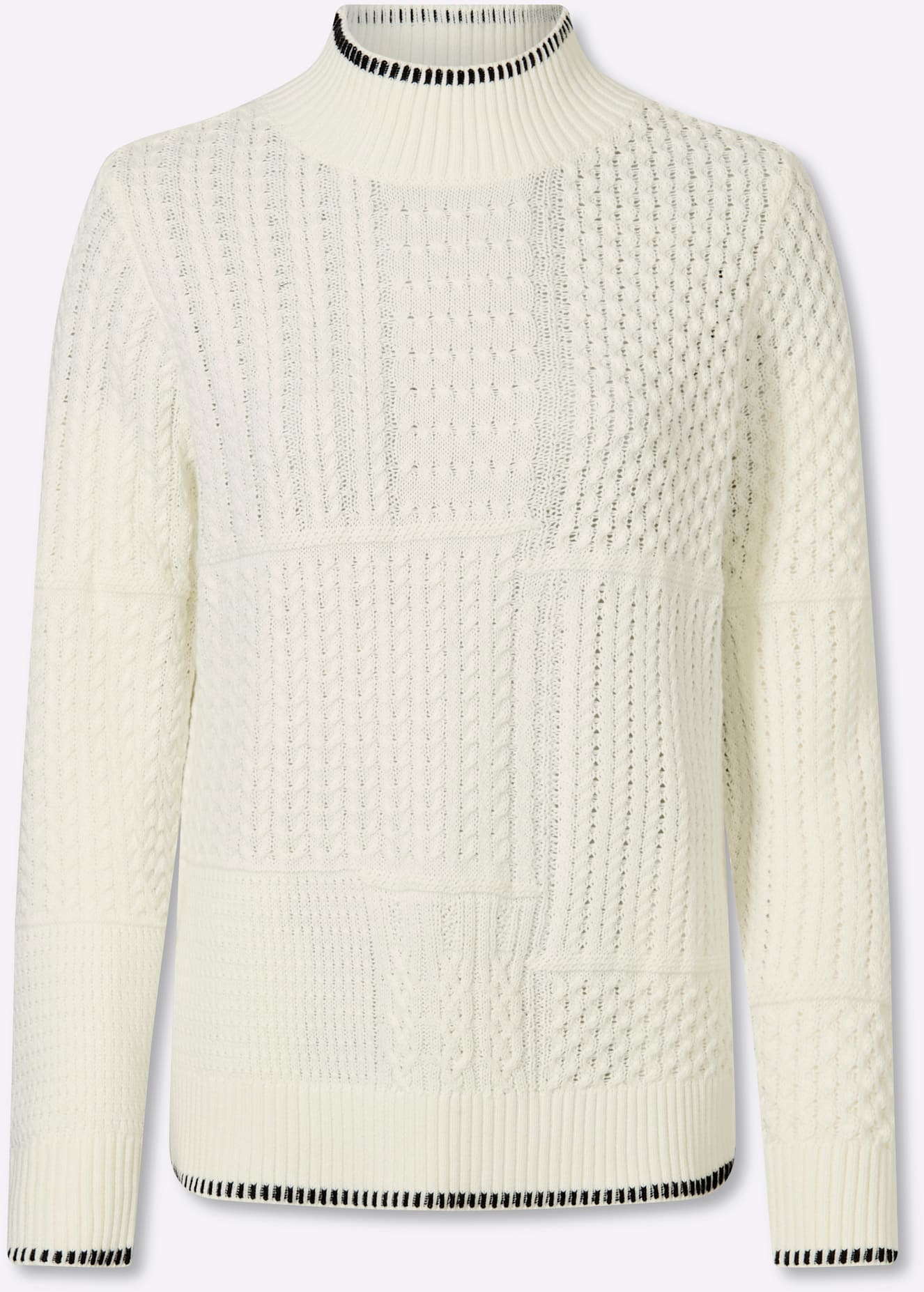 Inspirationen Stehkragenpullover »Stehkragen-Pullover«