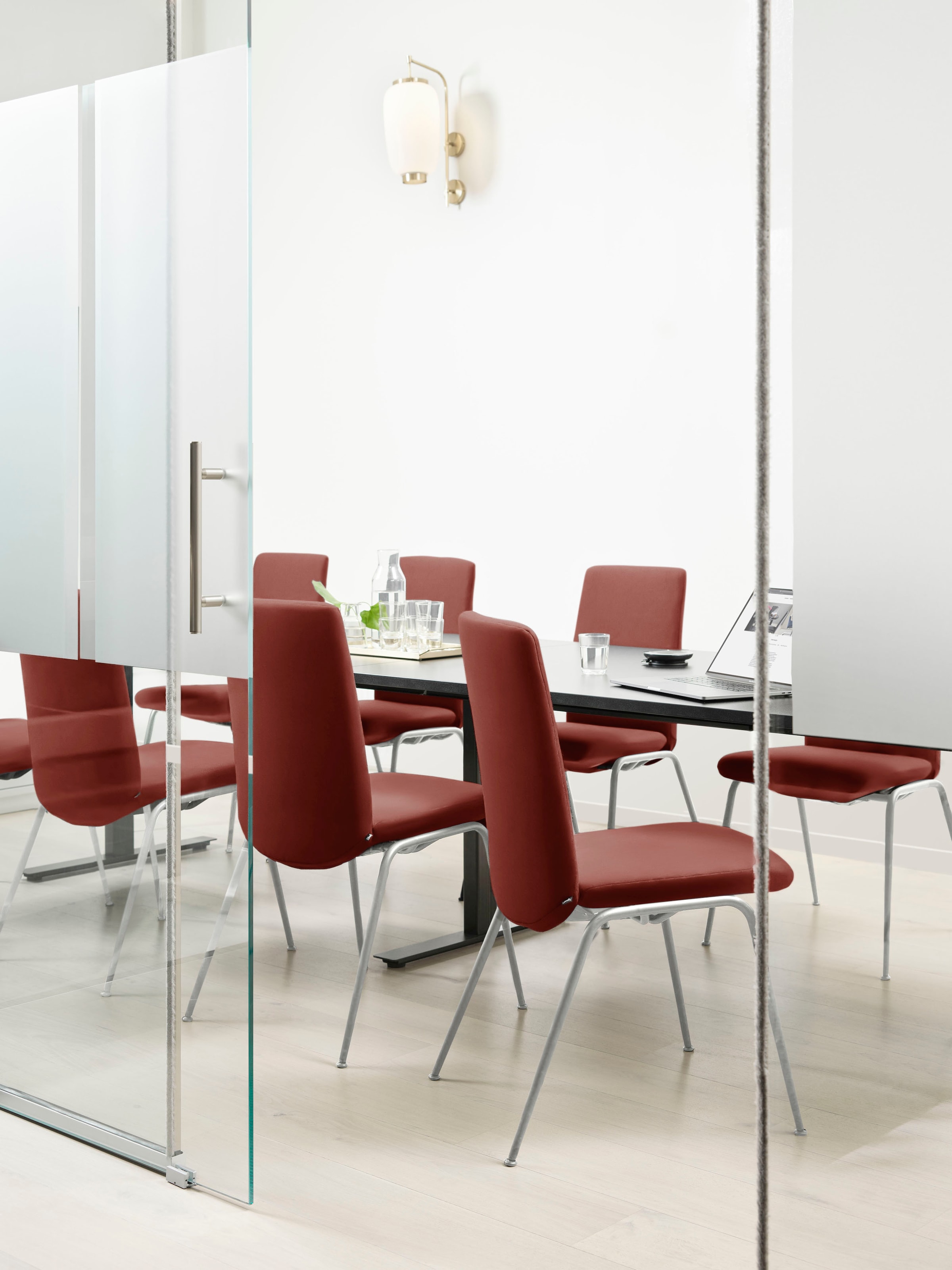 Stressless® Polsterstuhl »Laurel« () Low Back, Größe M, mit Beinen aus Stahl in Chrom glänzend