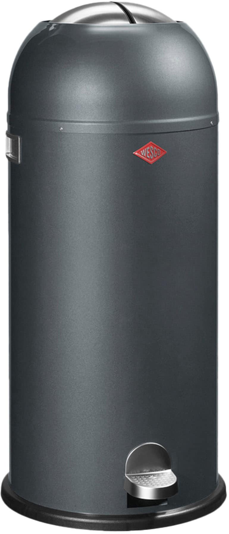 KickMaster Maxi Mülleimer 40 l graphitfarbig