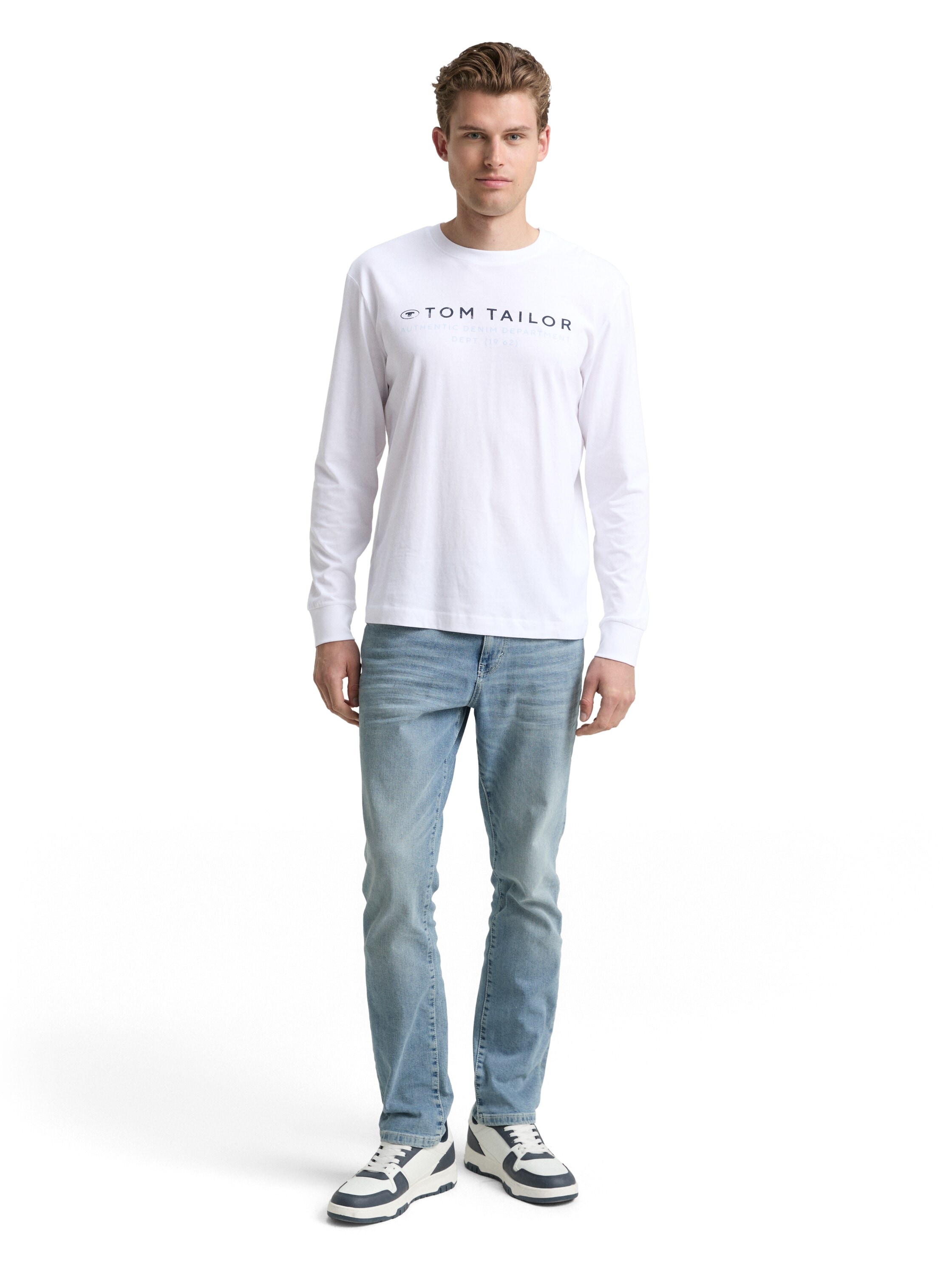 TOM TAILOR Langarmshirt, mit Logo Print