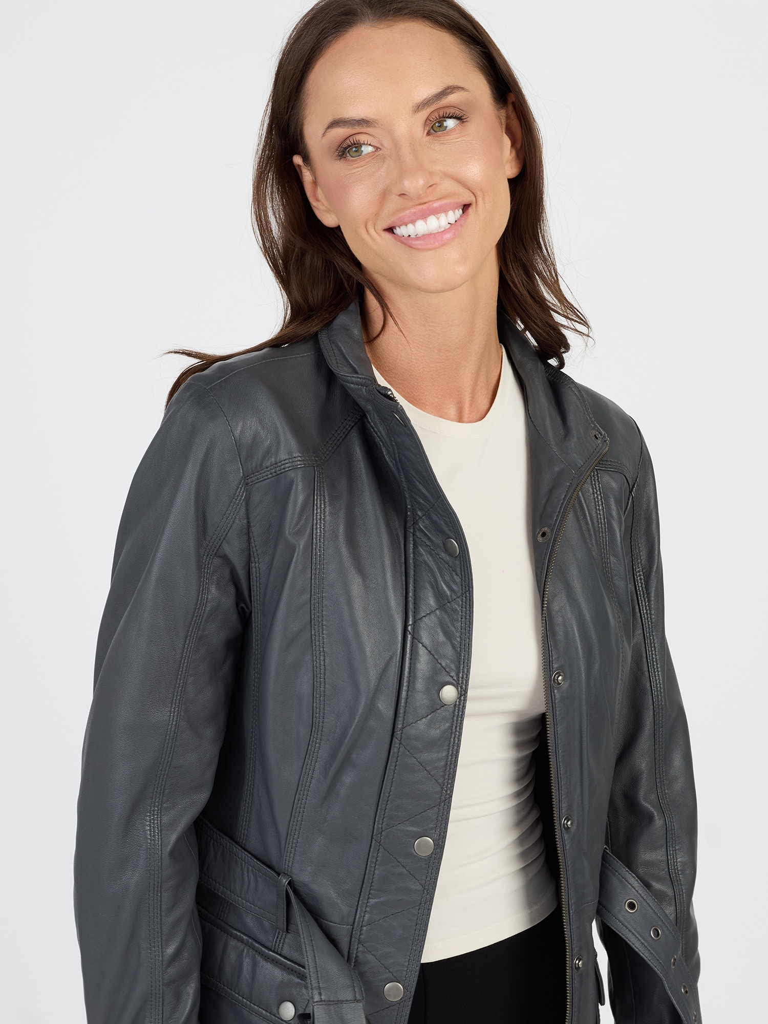 JCC Bikerjacke »Lederjacke R6382«