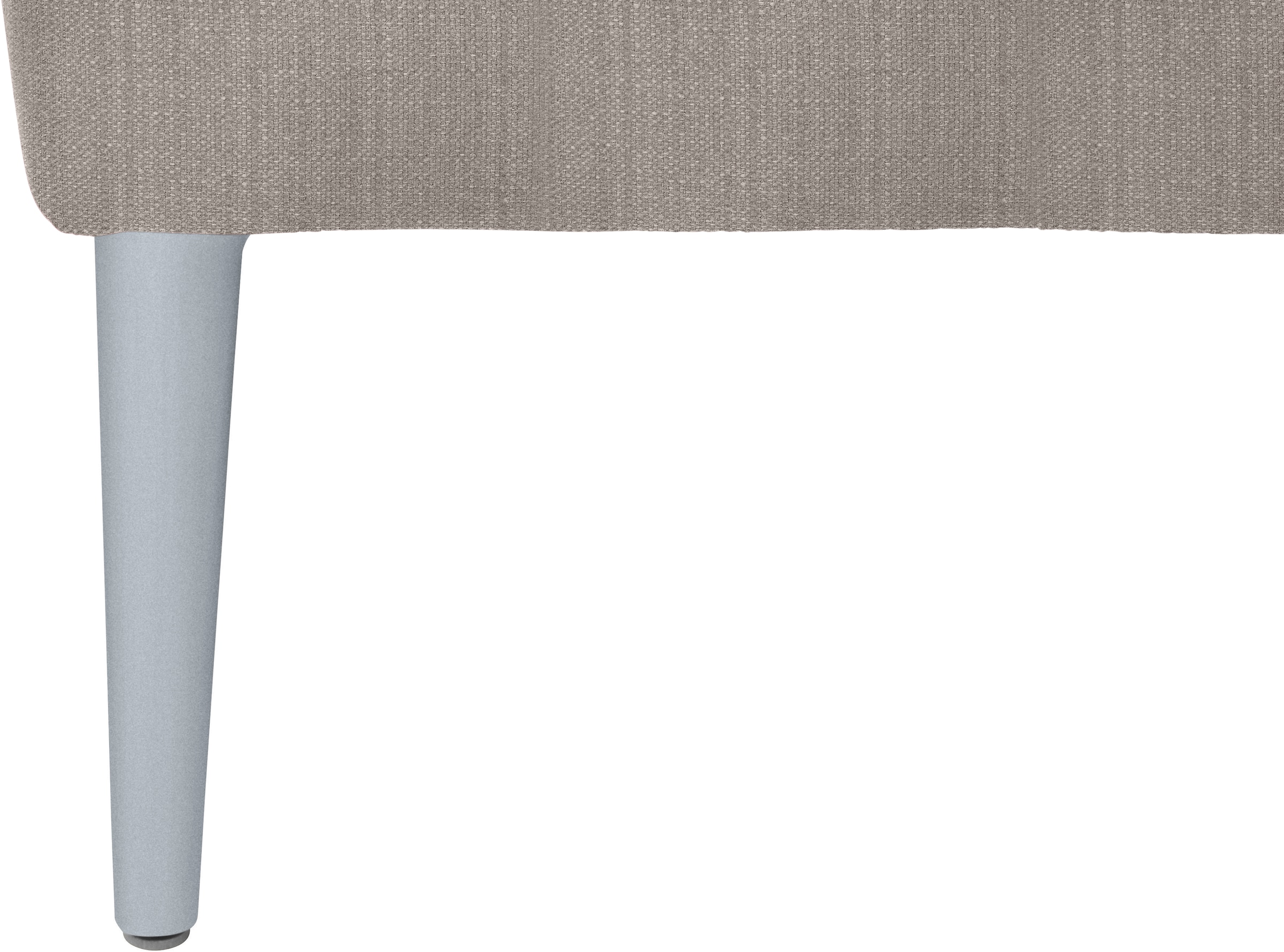 W.SCHILLIG Hocker »enjoy&MORE« Füße silber matt, Breite 106 cm