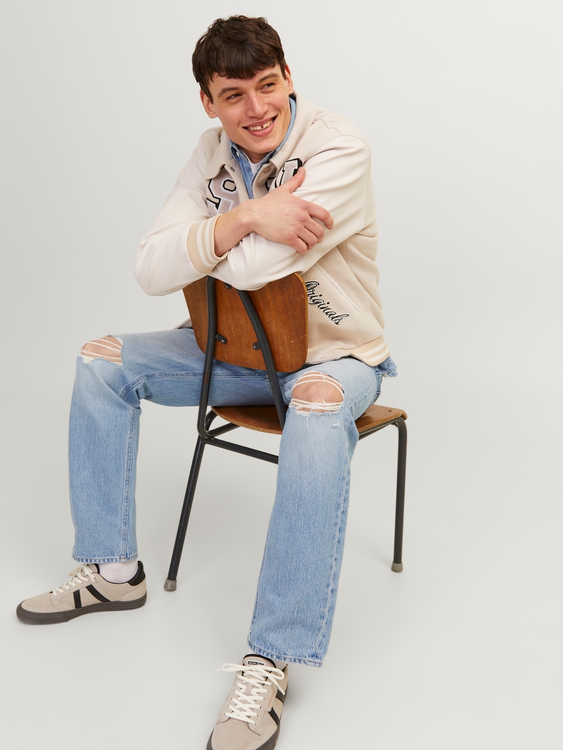 Jack & Jones Loose-fit-Jeans »JJICHRIS JJORIGINAL SBD 921 SN«